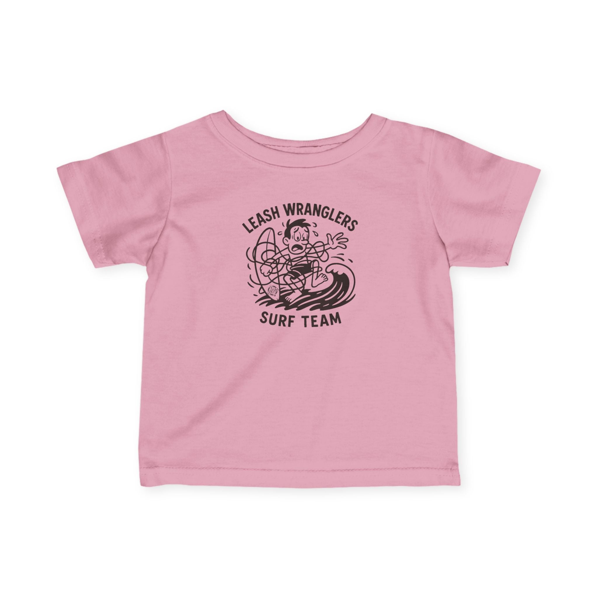 Leash Wranglers Surf Team - Infant 100% Cotton T-Shirt