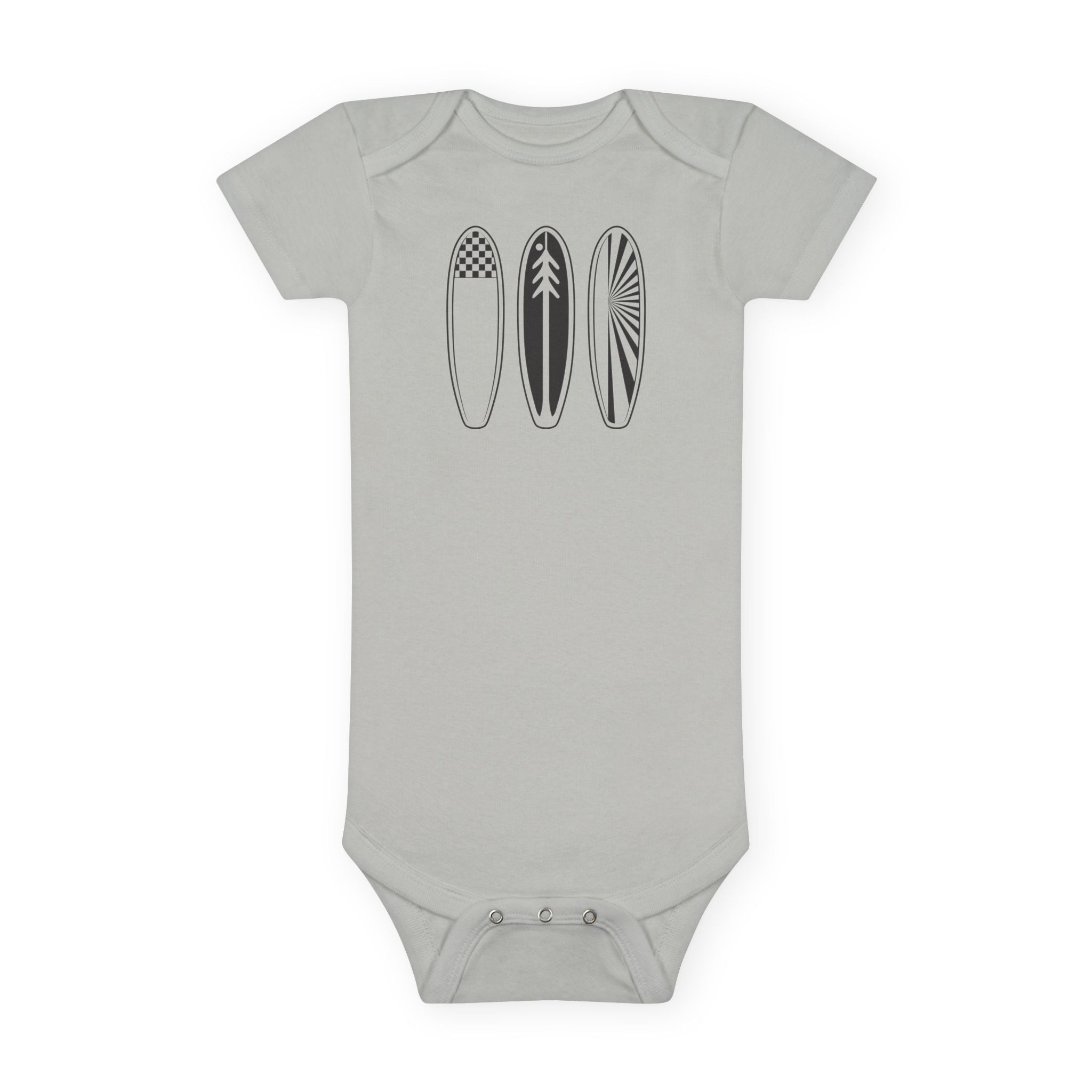 Ventana Three Board - Baby Short Sleeve 100% Cotton Onesie