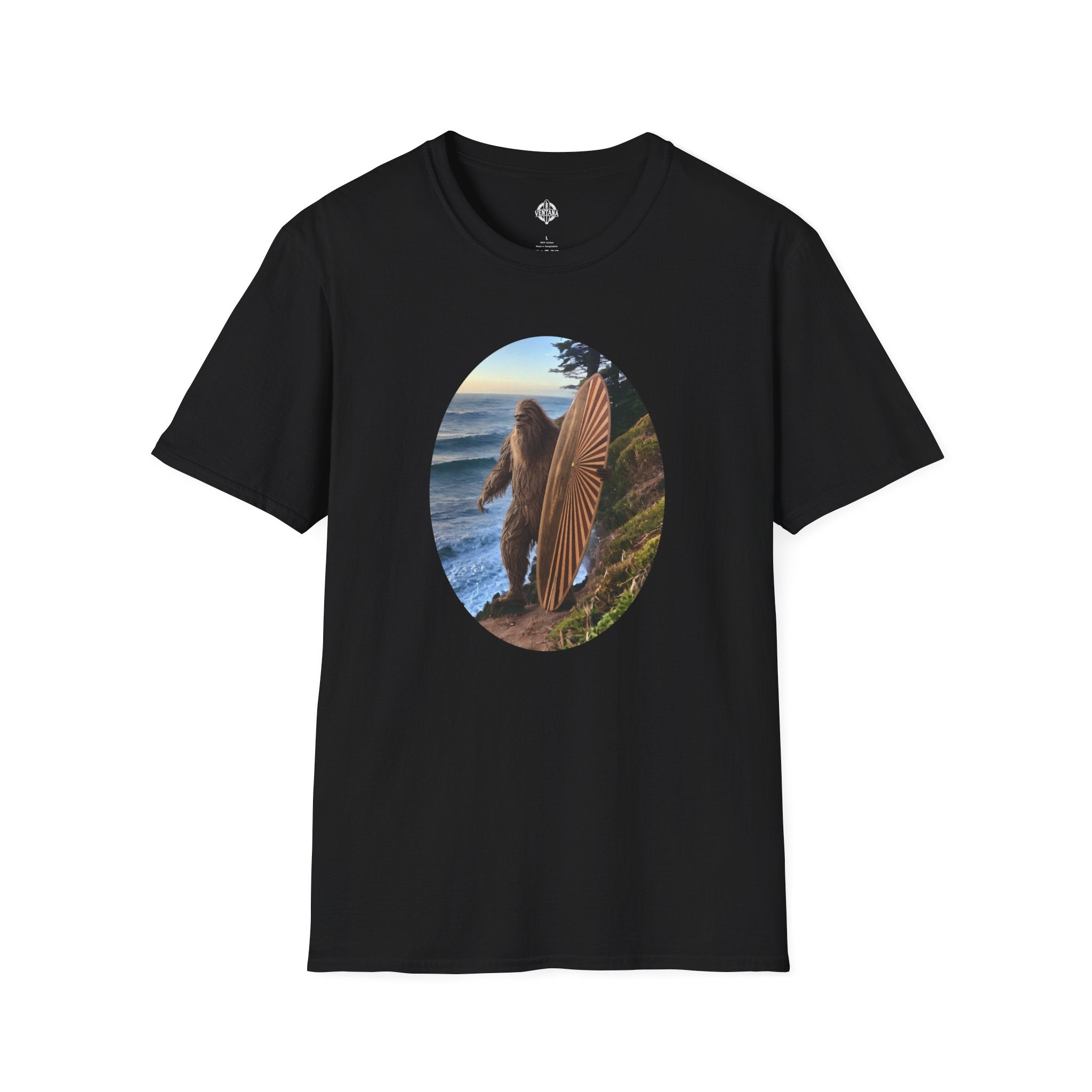 Ventana Real Surfsquatch Unisex - U.S. Cotton T-Shirt