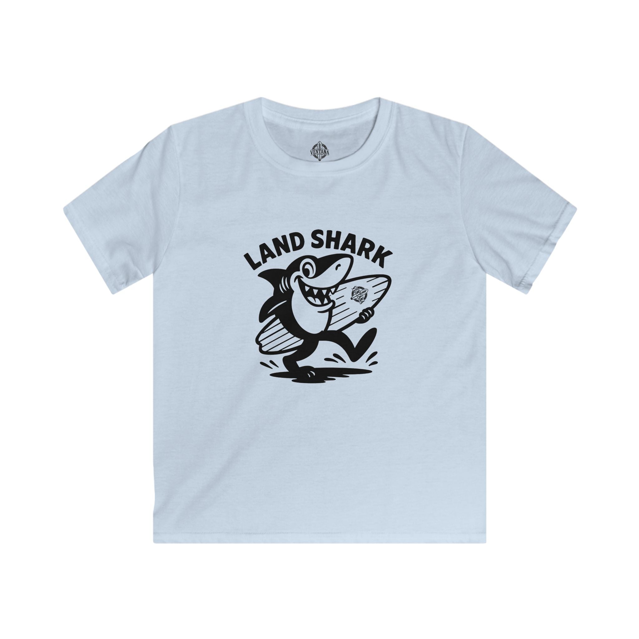 Land Shark Kids - Soft Style U.S. Cotton T-Shirt