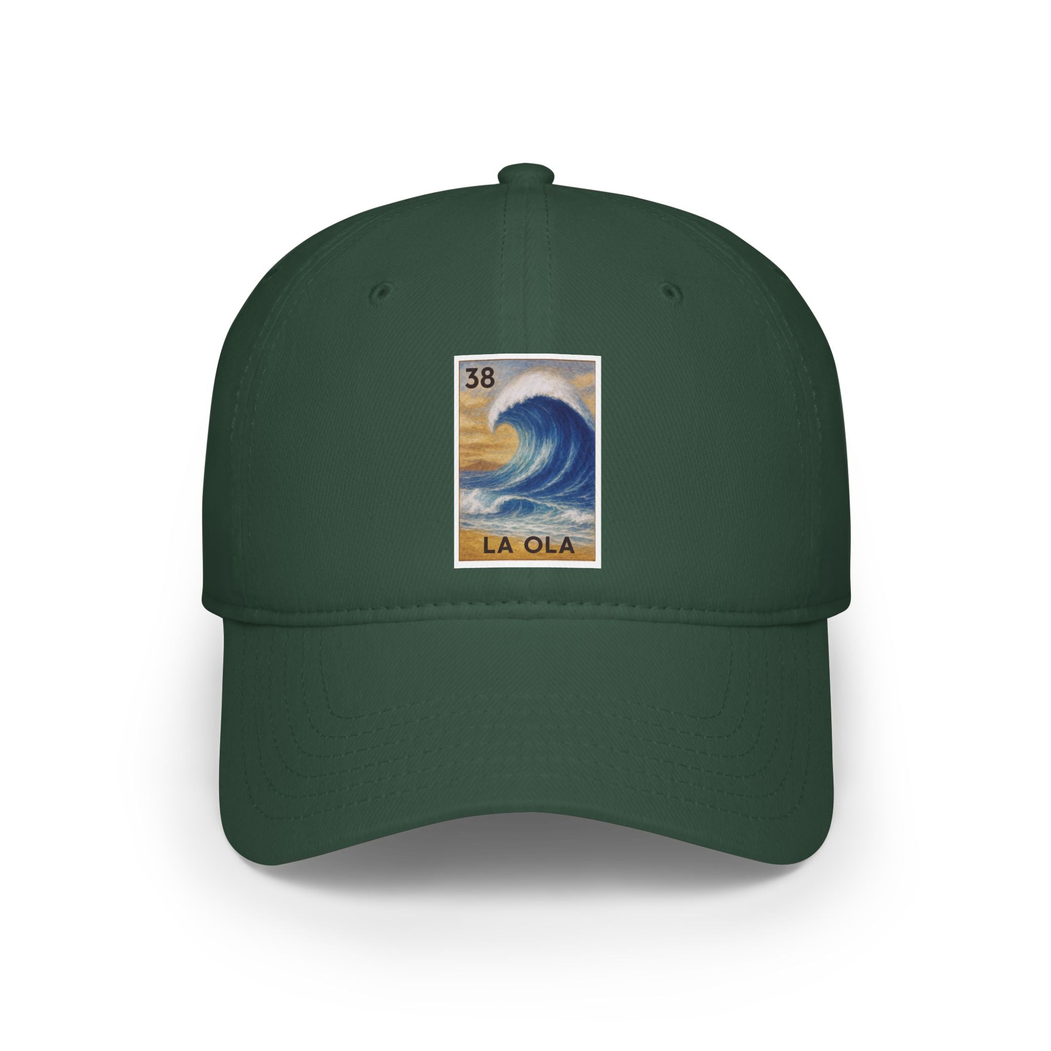 Wave Lotería Unisex - 100% Cotton Baseball Cap (La Ola)