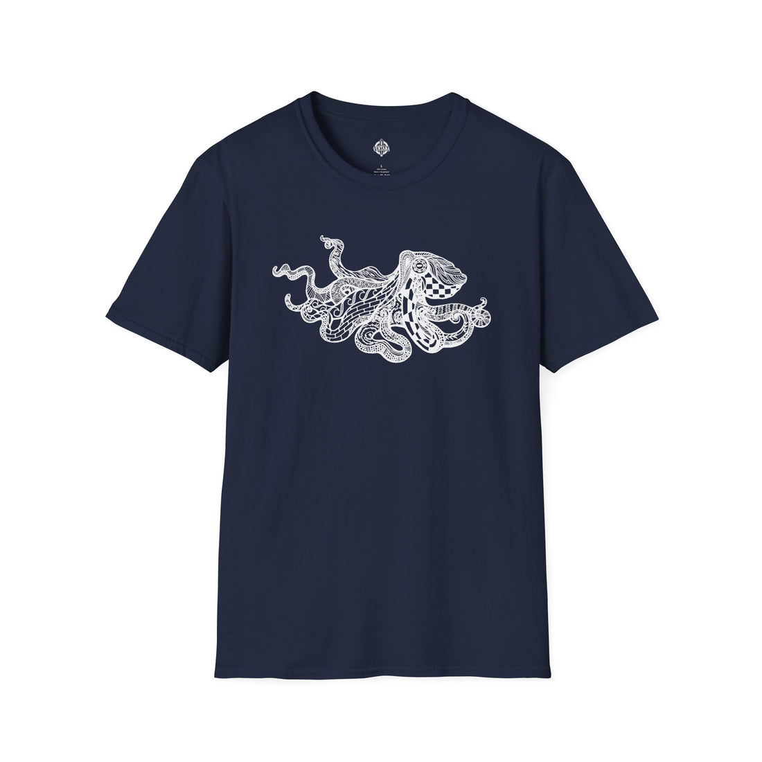 Ventangle Octopus Unisex - Soft Style U.S. Cotton T-Shirt