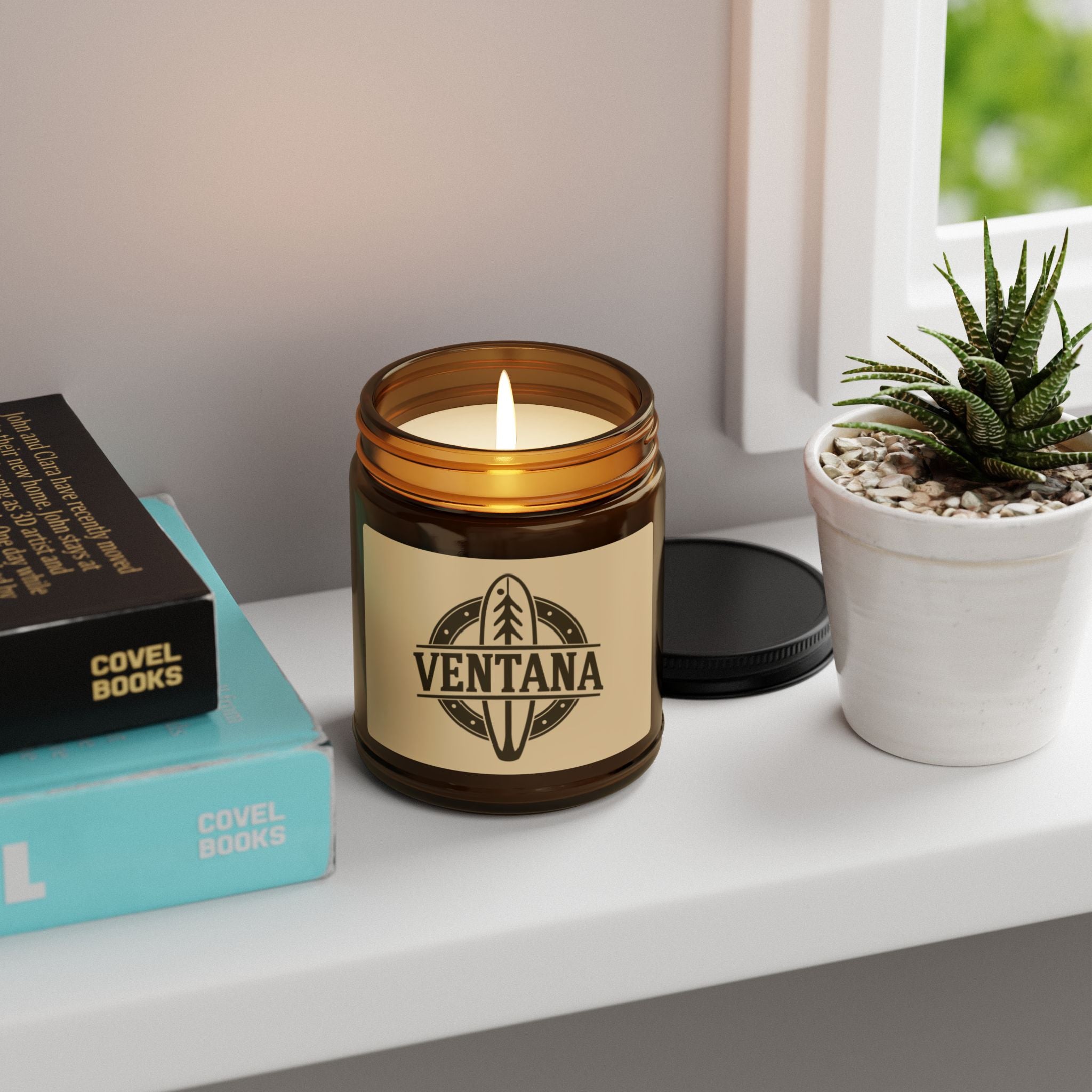 Ventana Treefish Logo - Scented Soy Candle