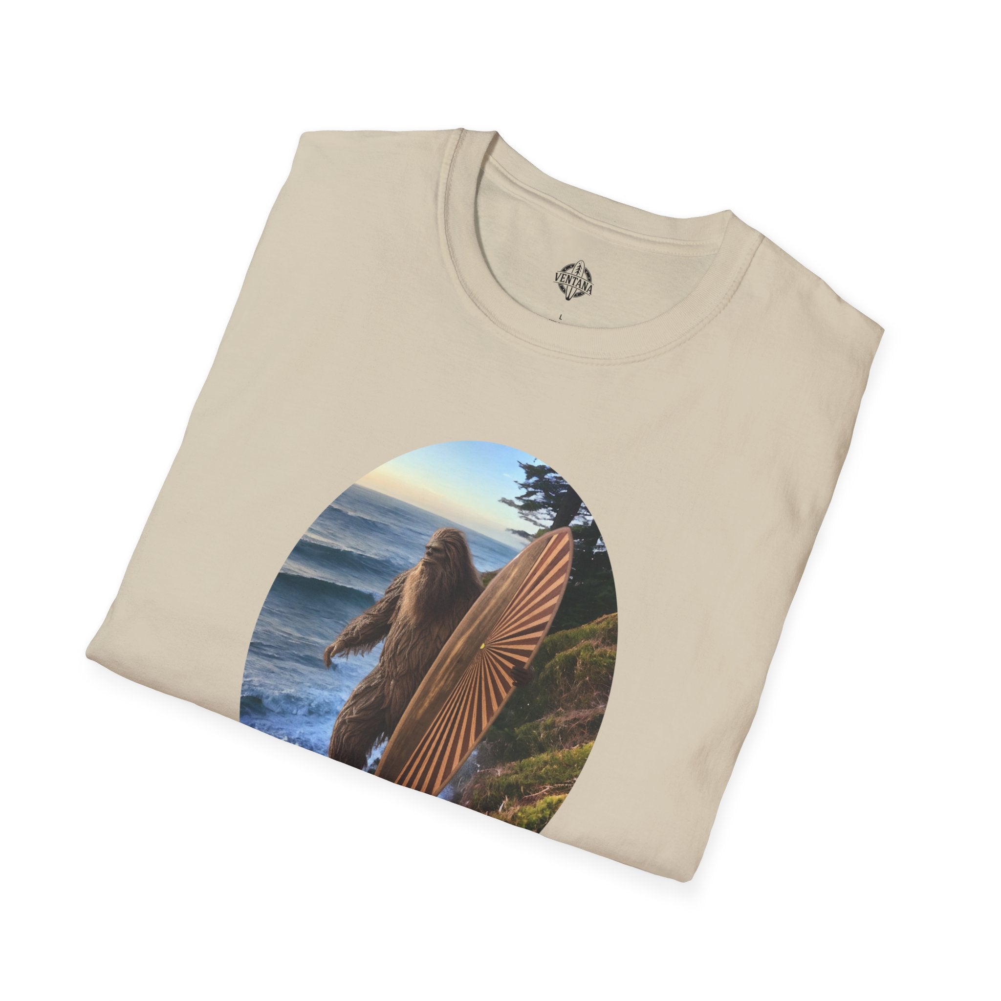 Ventana Real Surfsquatch Unisex - U.S. Cotton T-Shirt