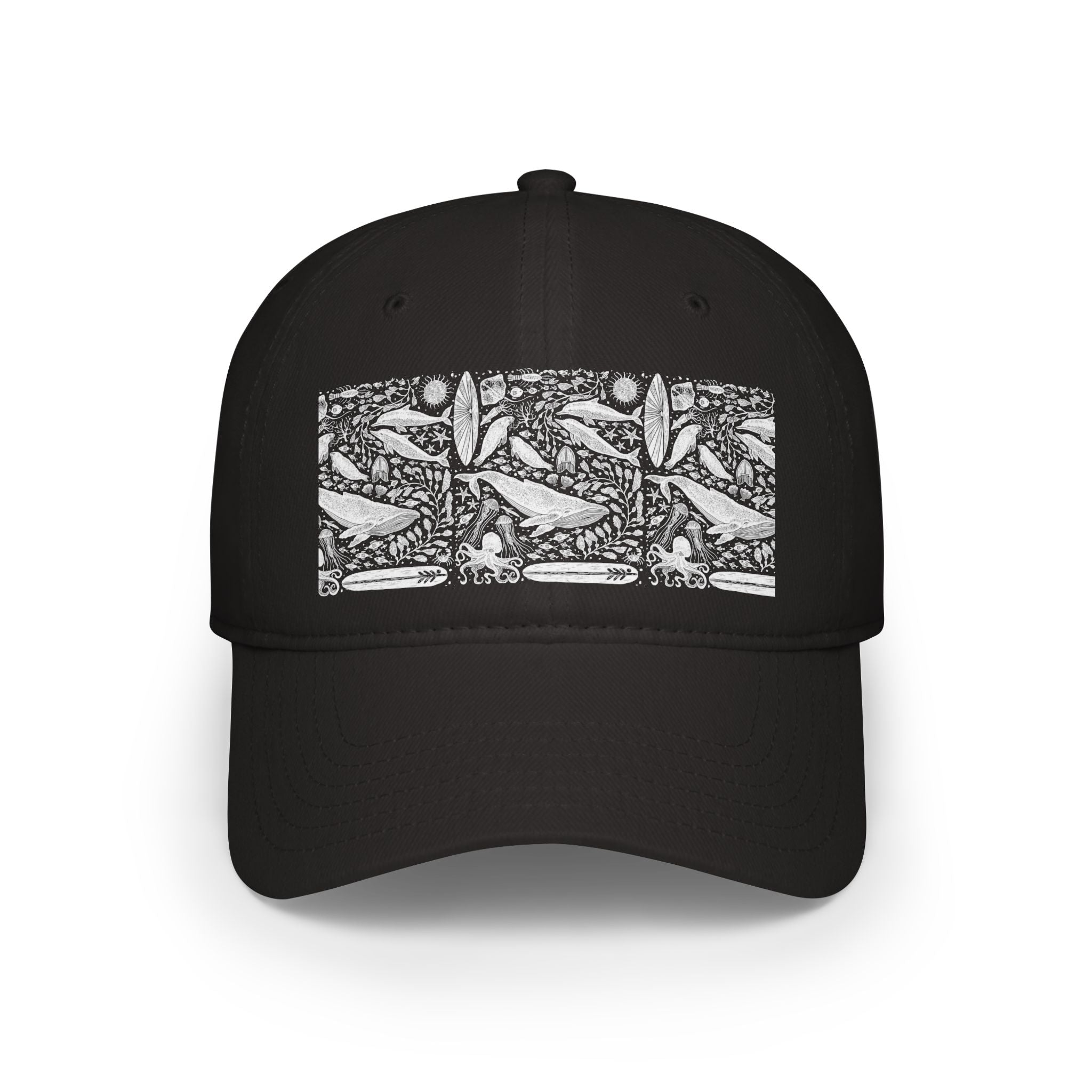 Ventana Marine Life by Lili Arnold - 100% Cotton Baseball Cap