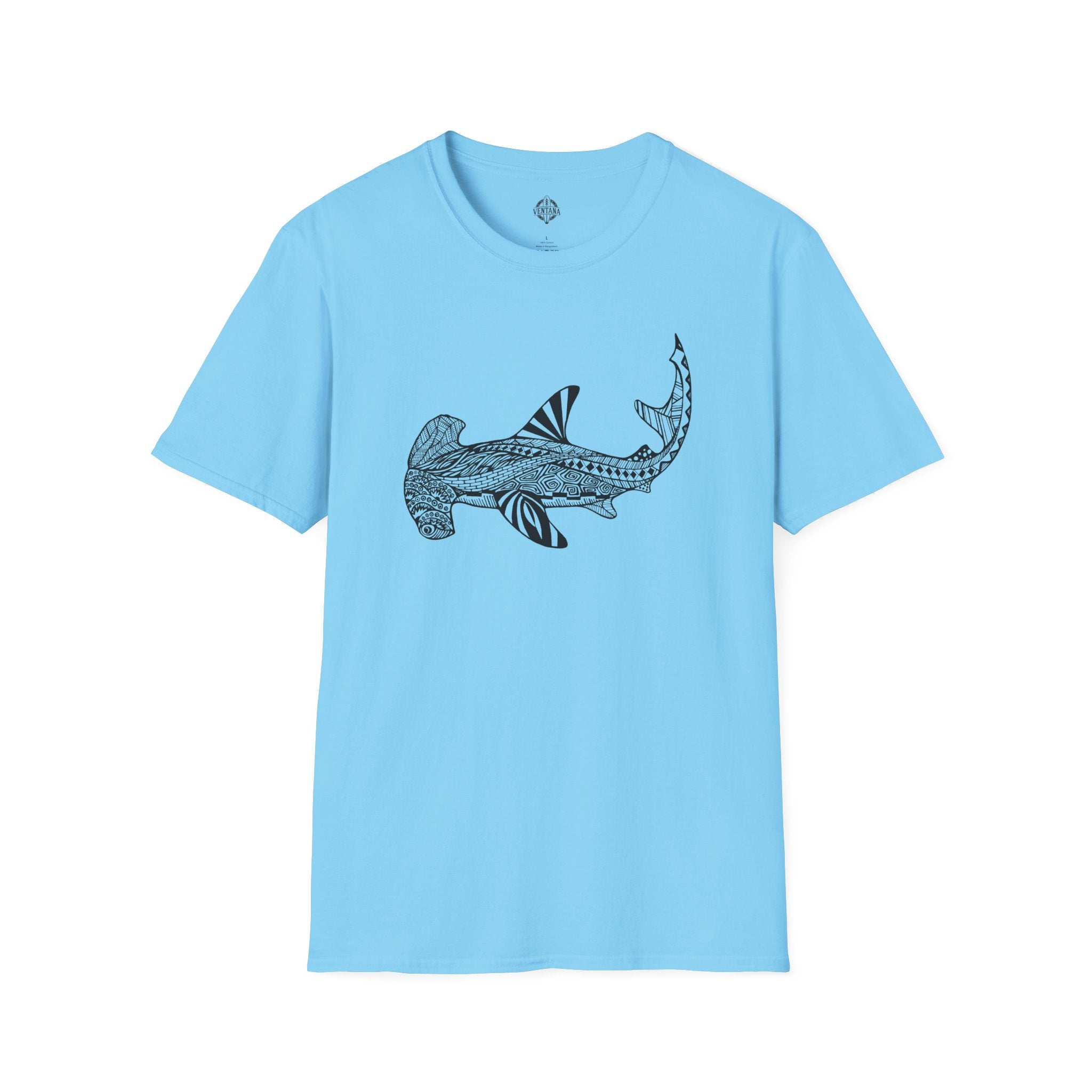 Ventangle Hammerhead Unisex - Soft Style U.S. Cotton T-Shirt