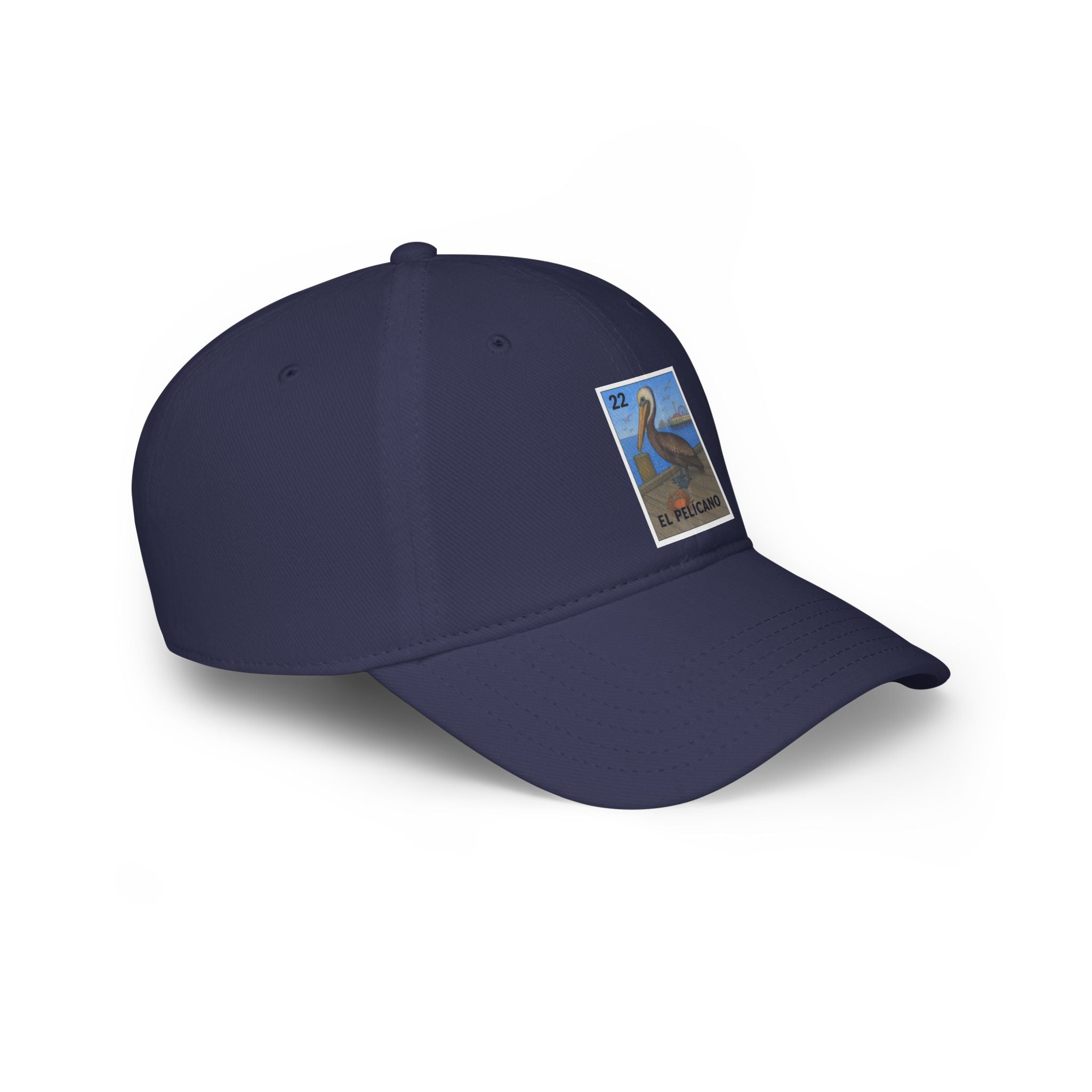 Pelican Lotería Unisex - 100% Cotton Baseball Cap (El Pelícano)