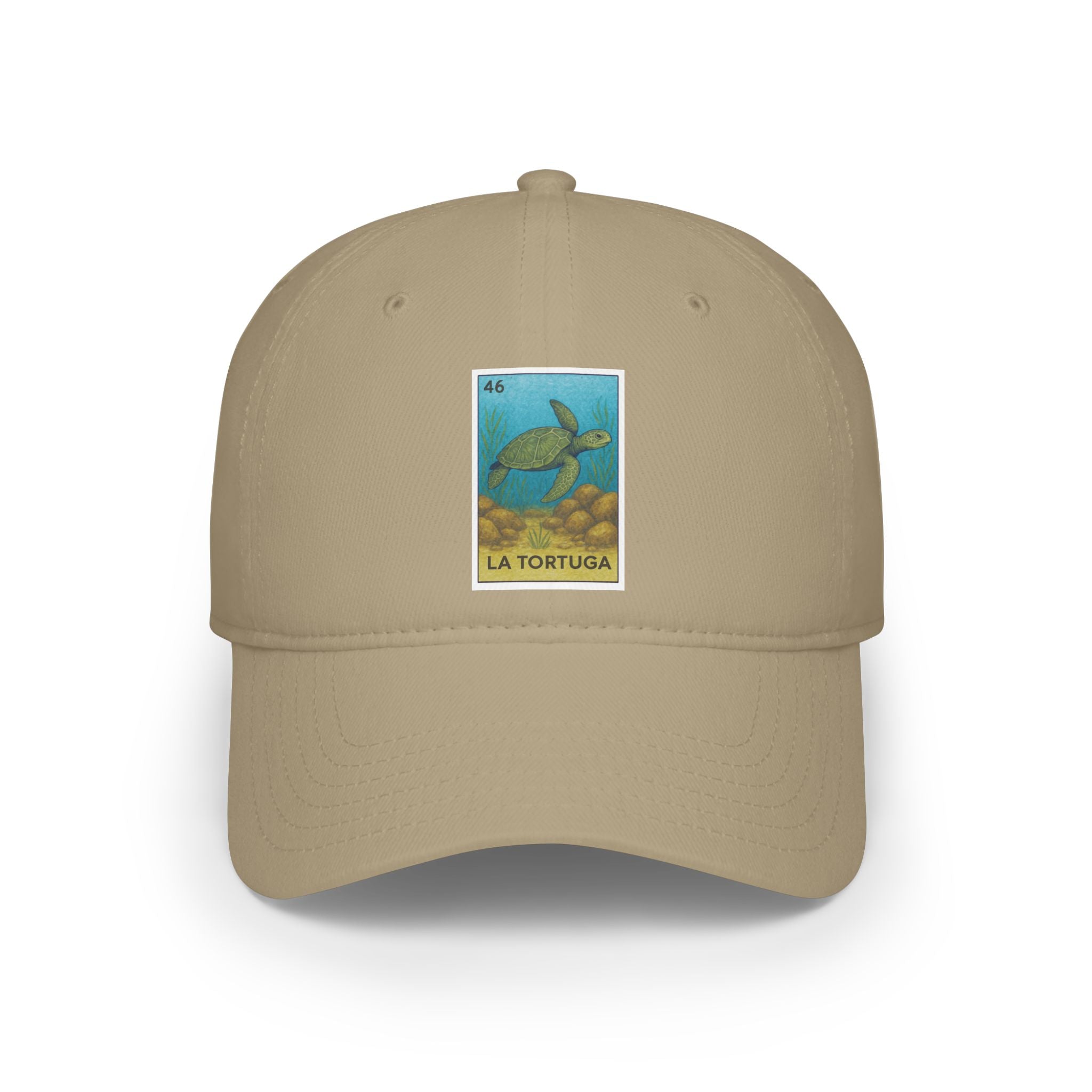 Turtle Lotería Unisex - 100% Cotton Baseball Cap (La Tortuga)