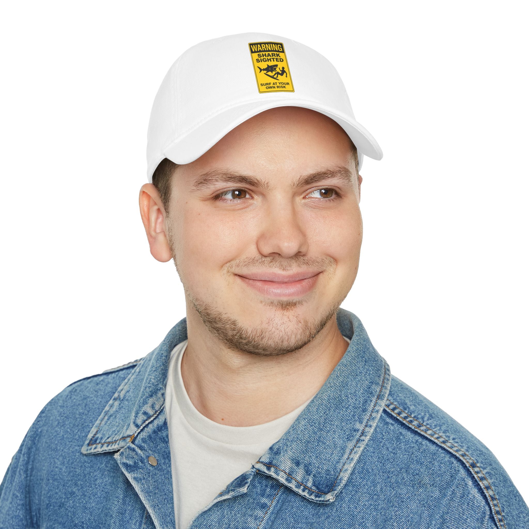 Shark Sighted - 100% Cotton Baseball Cap