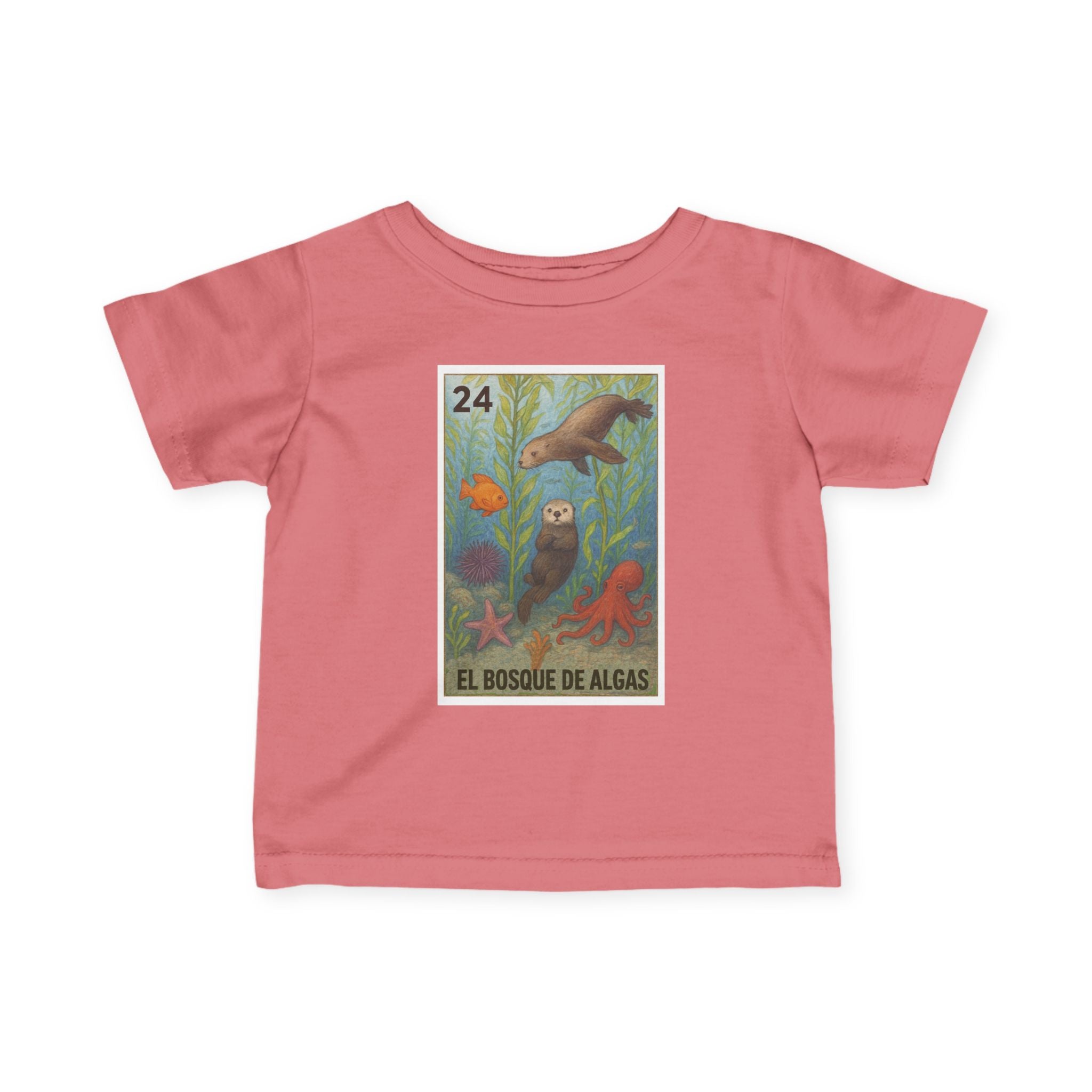 Kelp Forest Lotería - Infant 100% Cotton T-Shirt (El Bosque de Algas)