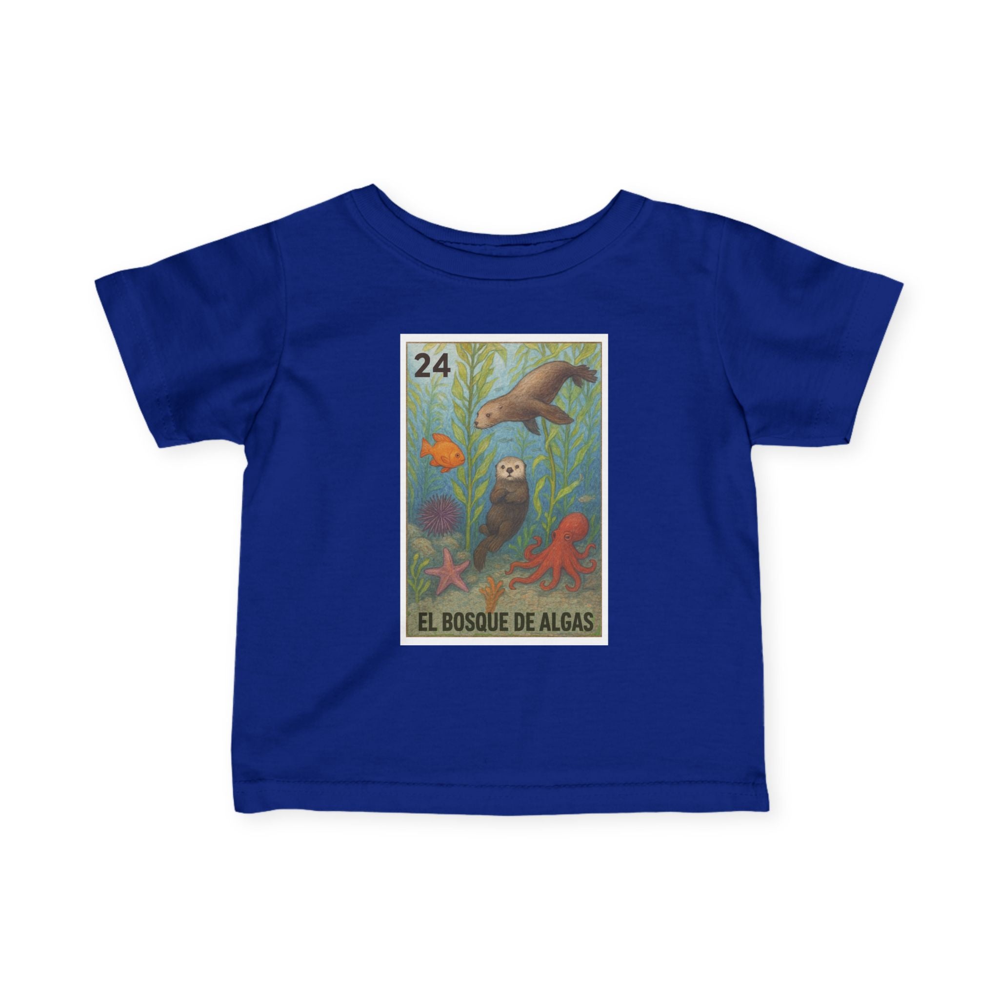 Kelp Forest Lotería - Infant 100% Cotton T-Shirt (El Bosque de Algas)
