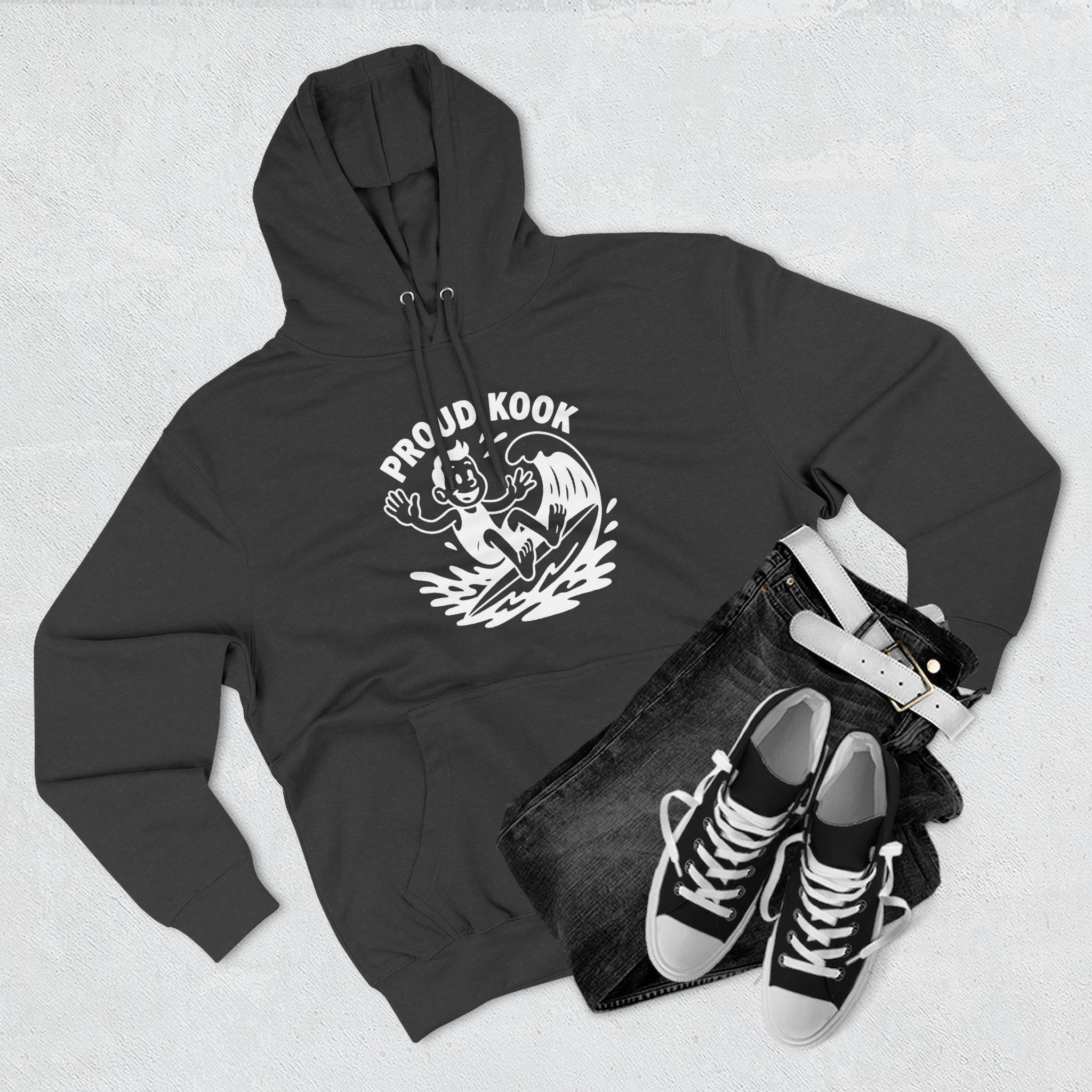 Proud Kook Unisex - Pull-Over Cotton Blend Fleece Hoodie