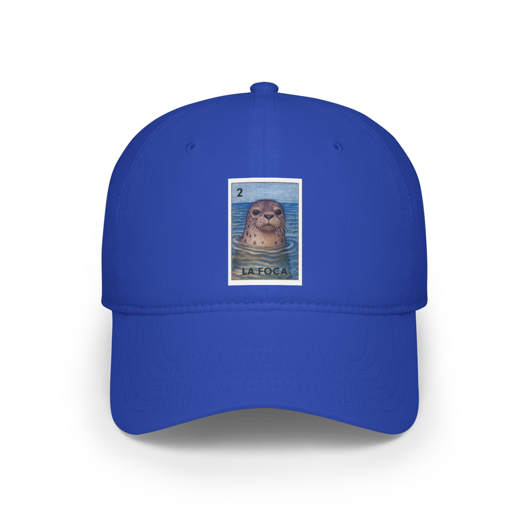 Seal Lotería Unisex - 100% Cotton Baseball Cap (La Foca)