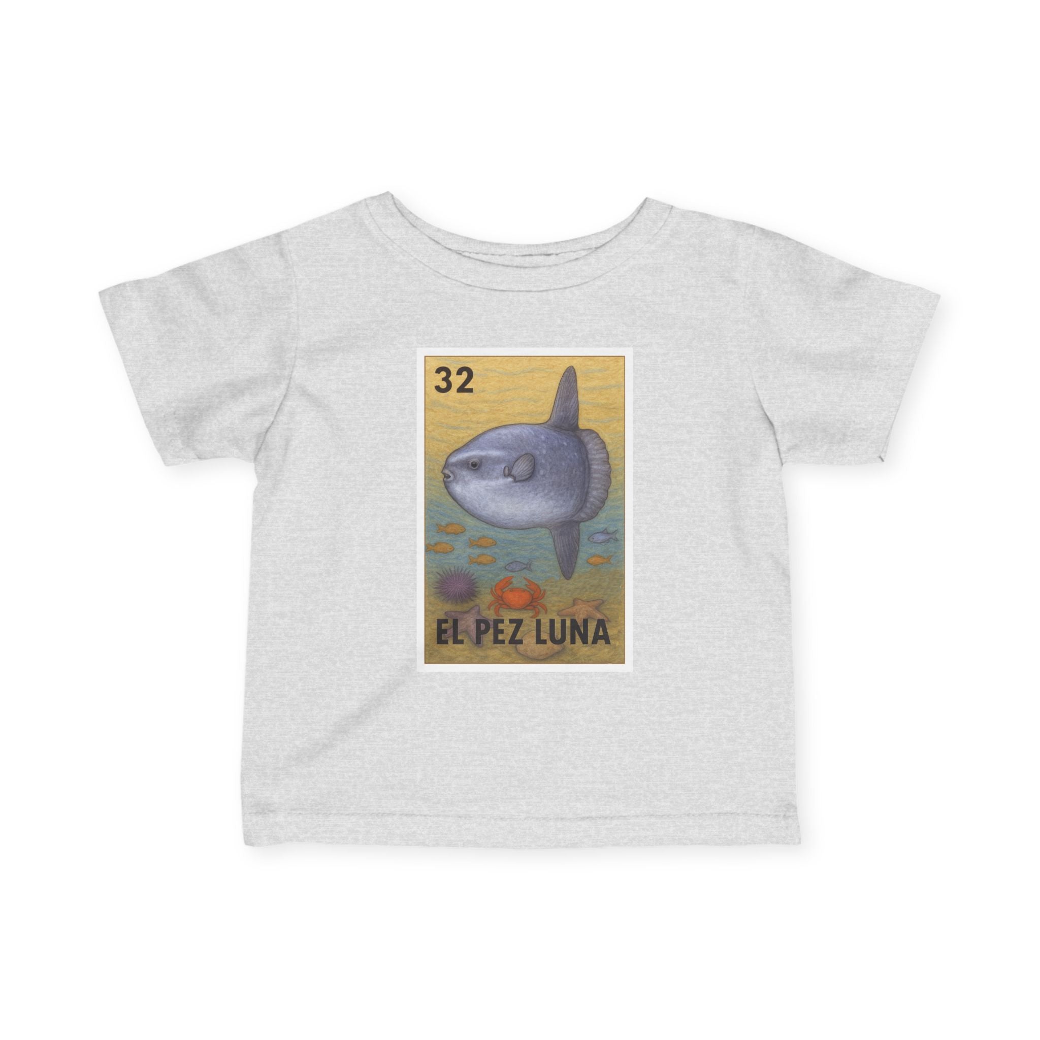 Sunfish Lotería - Infant 100% Cotton T-Shirt (El Pez Luna)