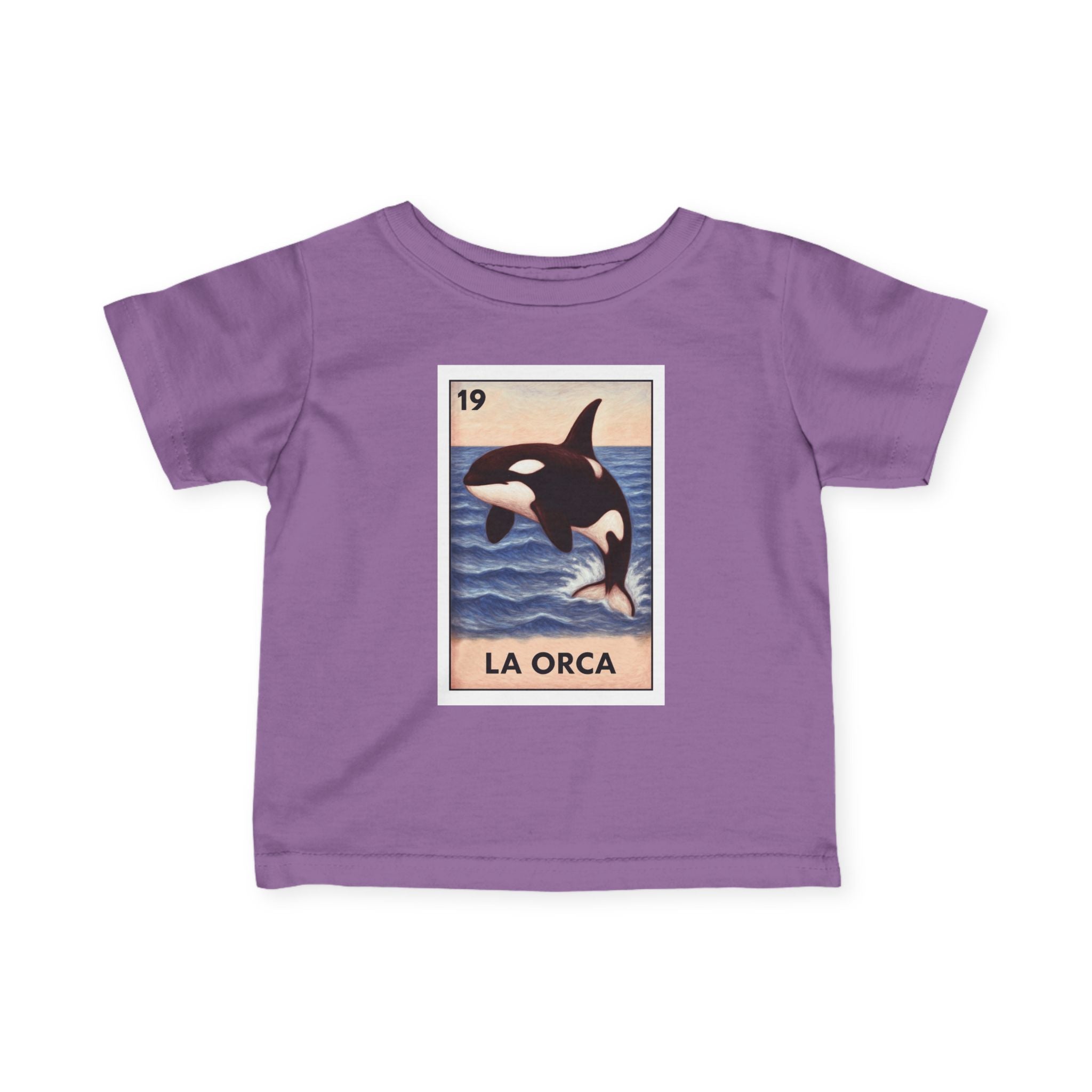 Orca Lotería - Infant 100% Cotton T-Shirt (La Orca)
