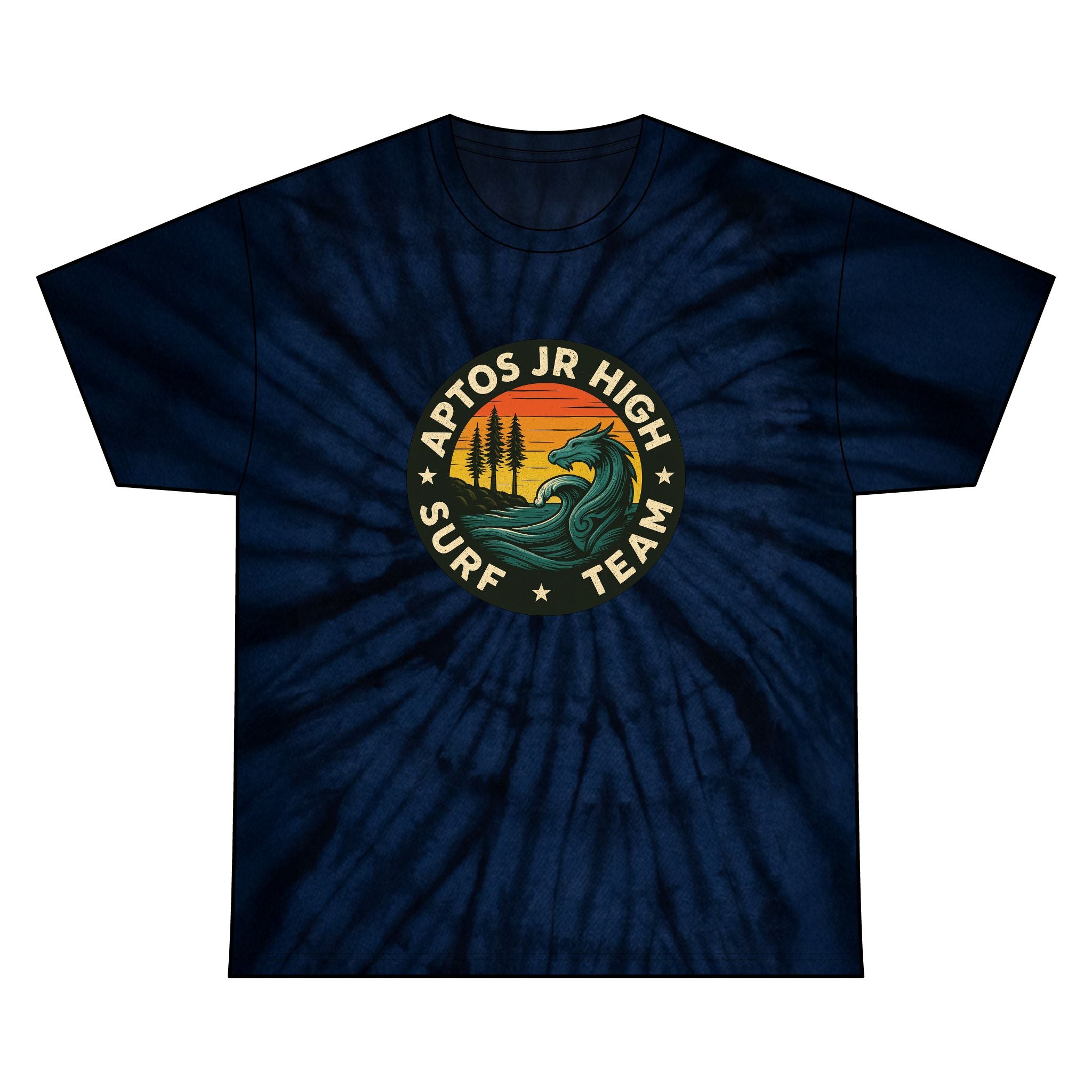 Aptos Junior High Surf Team Unisex - 100% Cotton T-Shirt
