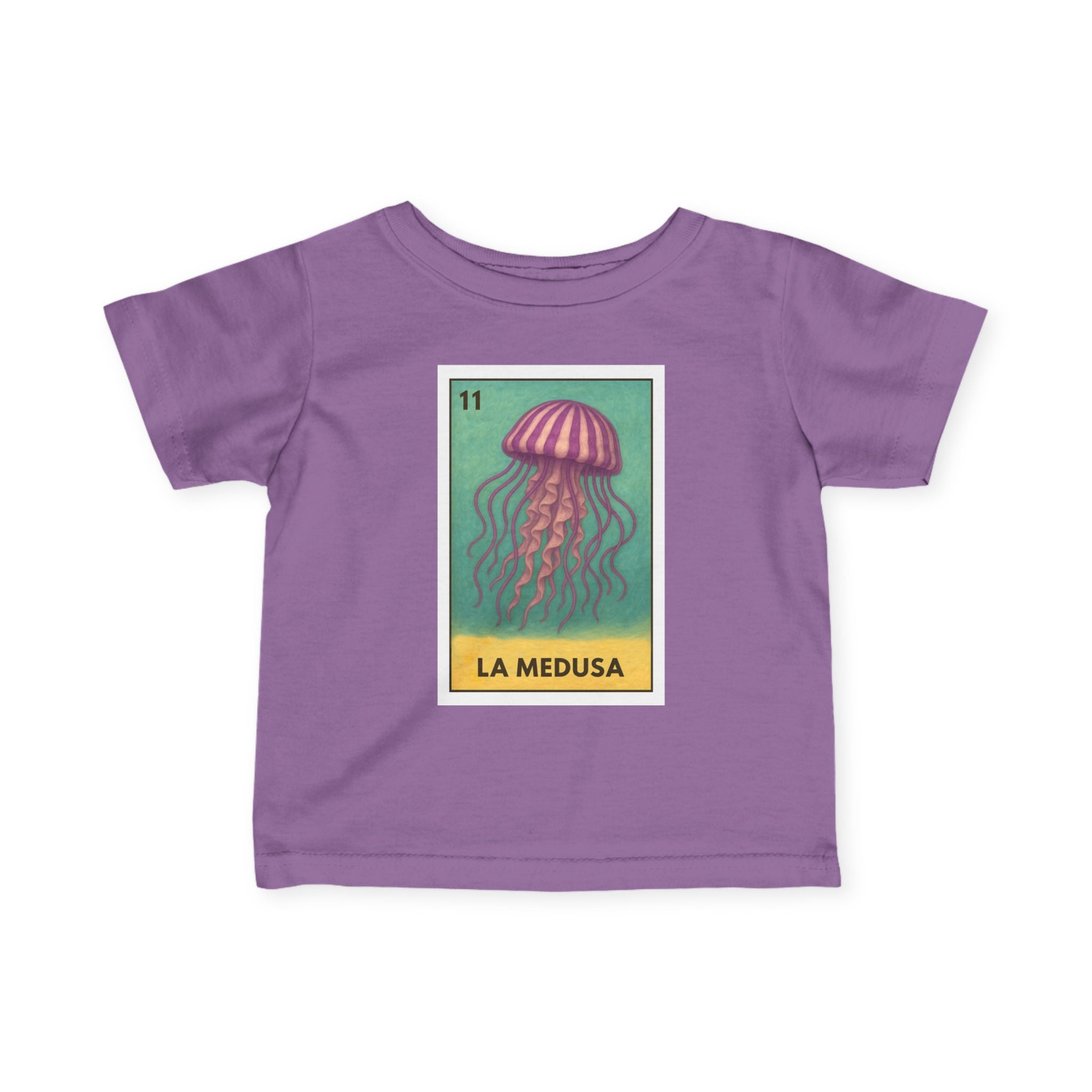 Sea Jelly Lotería - Infant 100% Cotton T-Shirt (La Medusa)