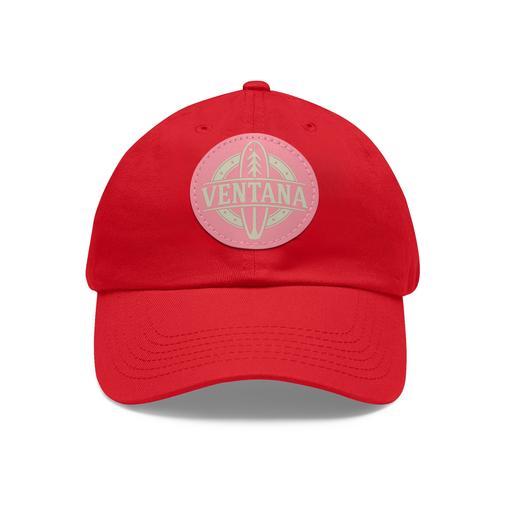 Ventana Treefish Logo Vegan Leather Patch Hat