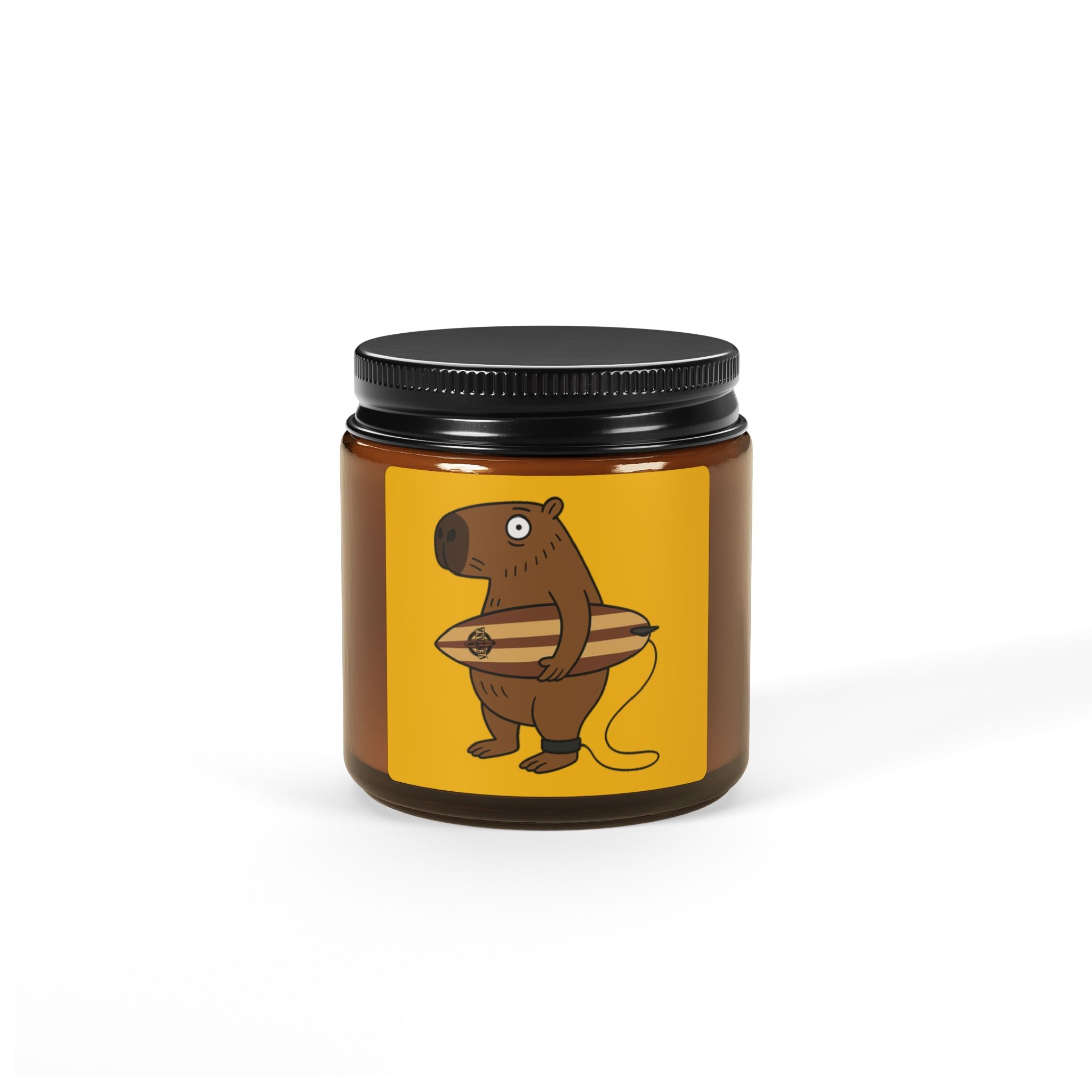 Capybara Surfer - Scented Soy Candle