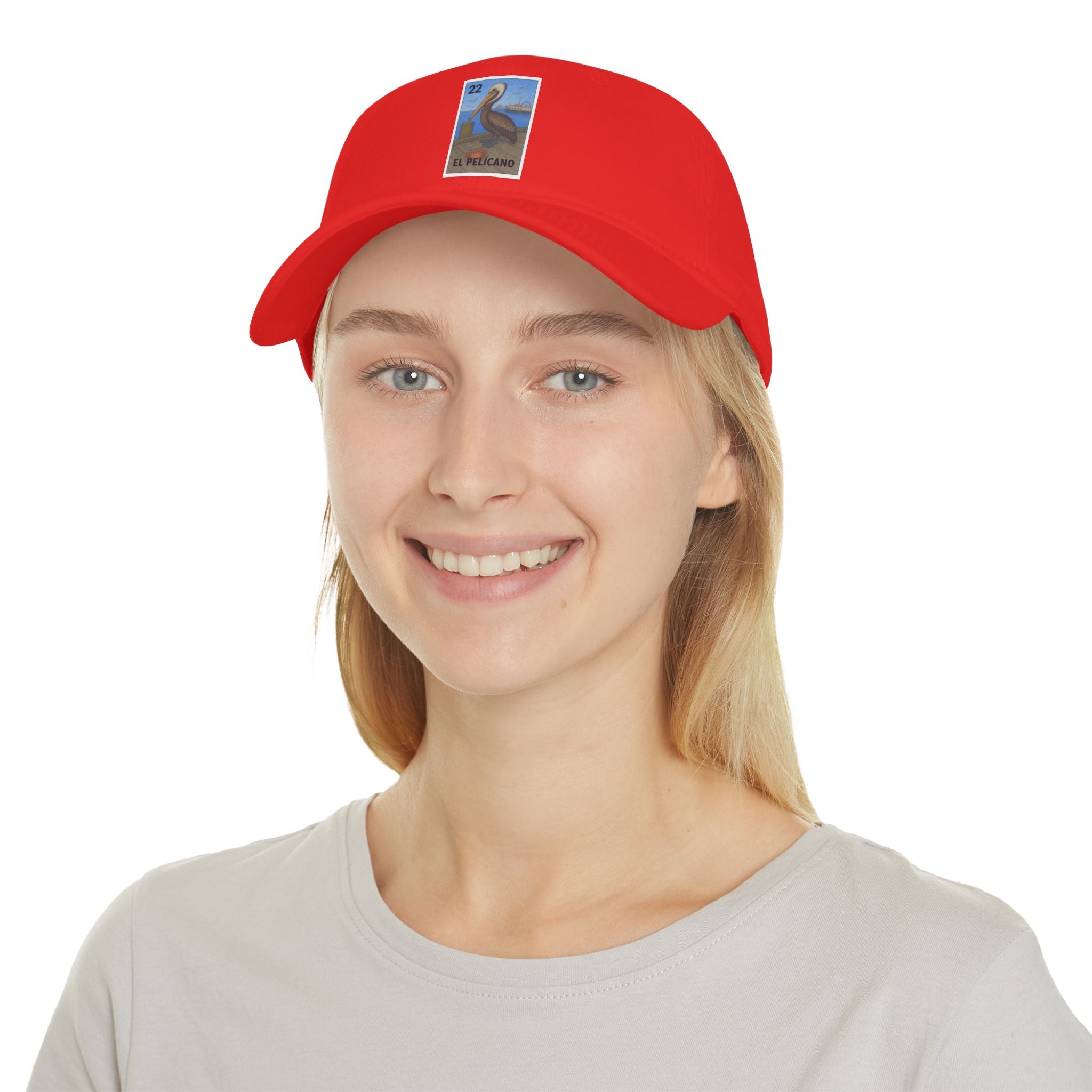 Pelican Lotería Unisex - 100% Cotton Baseball Cap (El Pelícano)