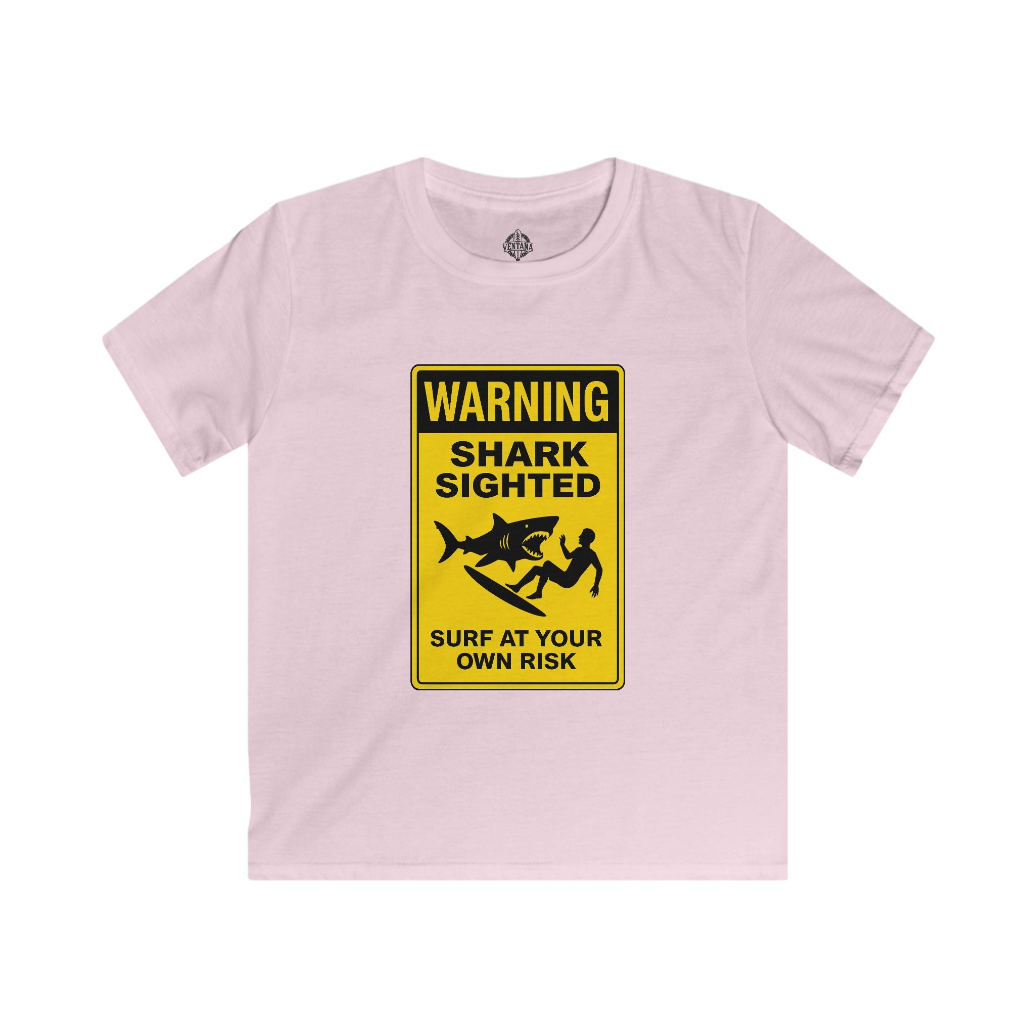 Shark Sighted Kids - Soft Style U.S. Cotton T-Shirt