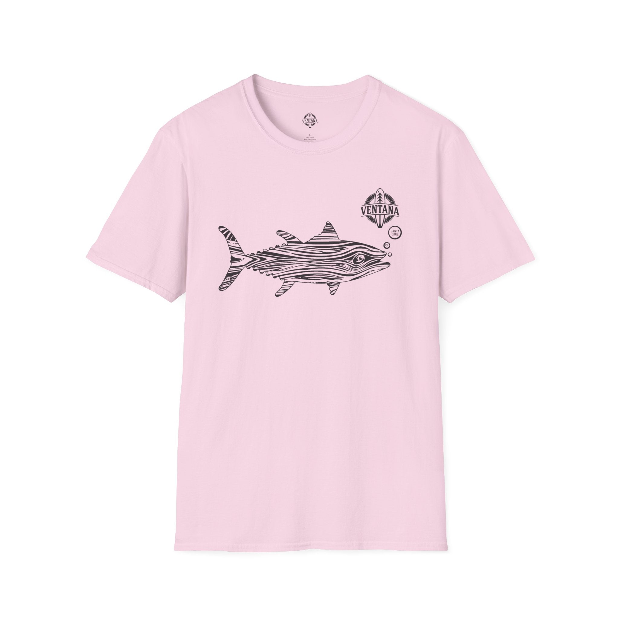 Ventana Wooden Tuna Unisex - Soft Style U.S. Cotton T-Shirt