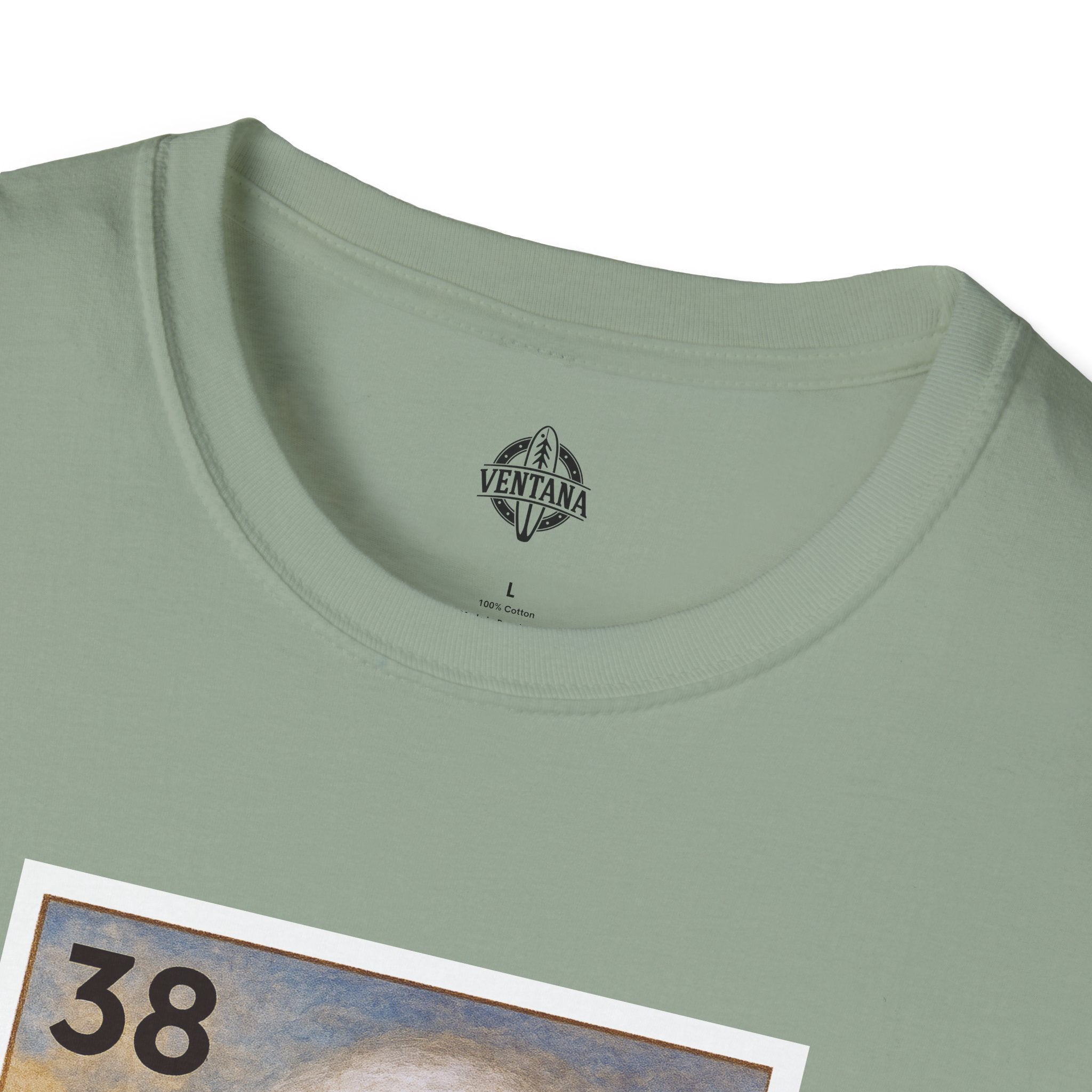 Wave Lotería Unisex - Soft Style U.S. Cotton T-Shirt (La Ola)