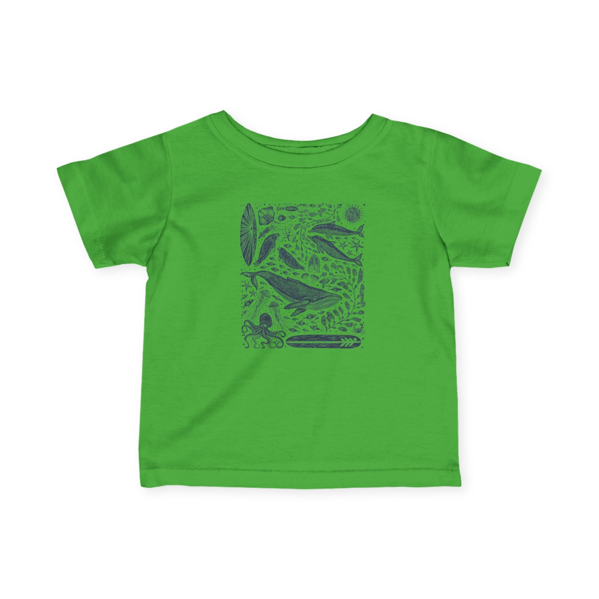 Ventana Marine Life by Lili Arnold - Infant 100% Cotton T-Shirt