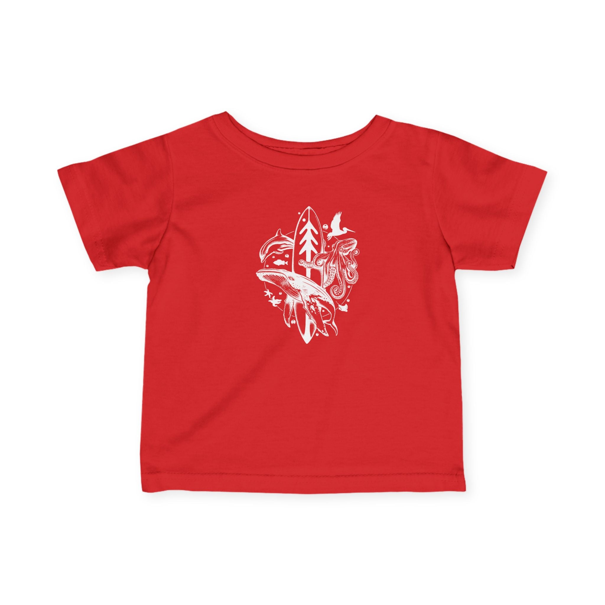 Ventana Monterey Bay by Thiago Bianchini - Infant 100% Cotton T-Shirt