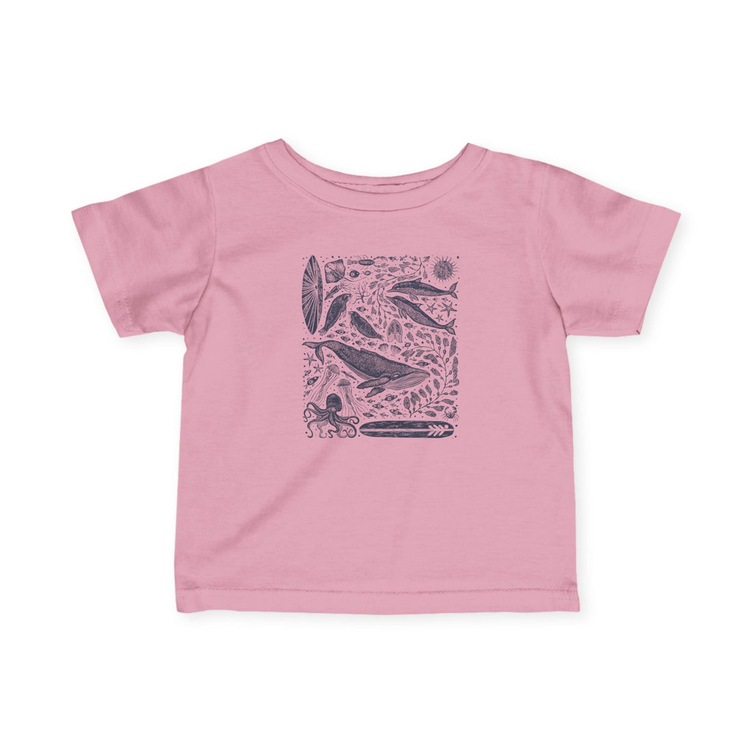 Ventana Marine Life by Lili Arnold - Infant 100% Cotton T-Shirt