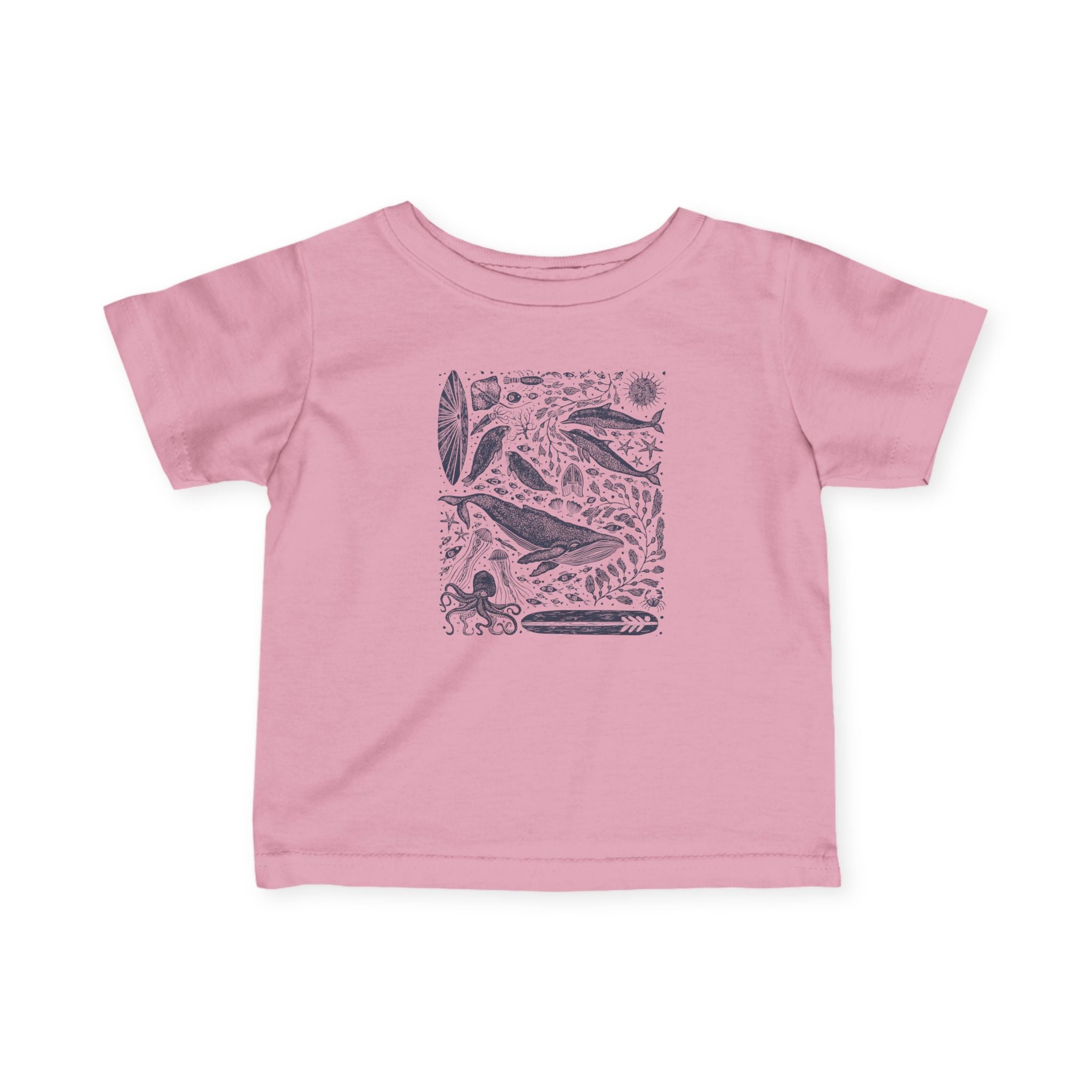 Ventana Marine Life by Lili Arnold - Infant 100% Cotton T-Shirt