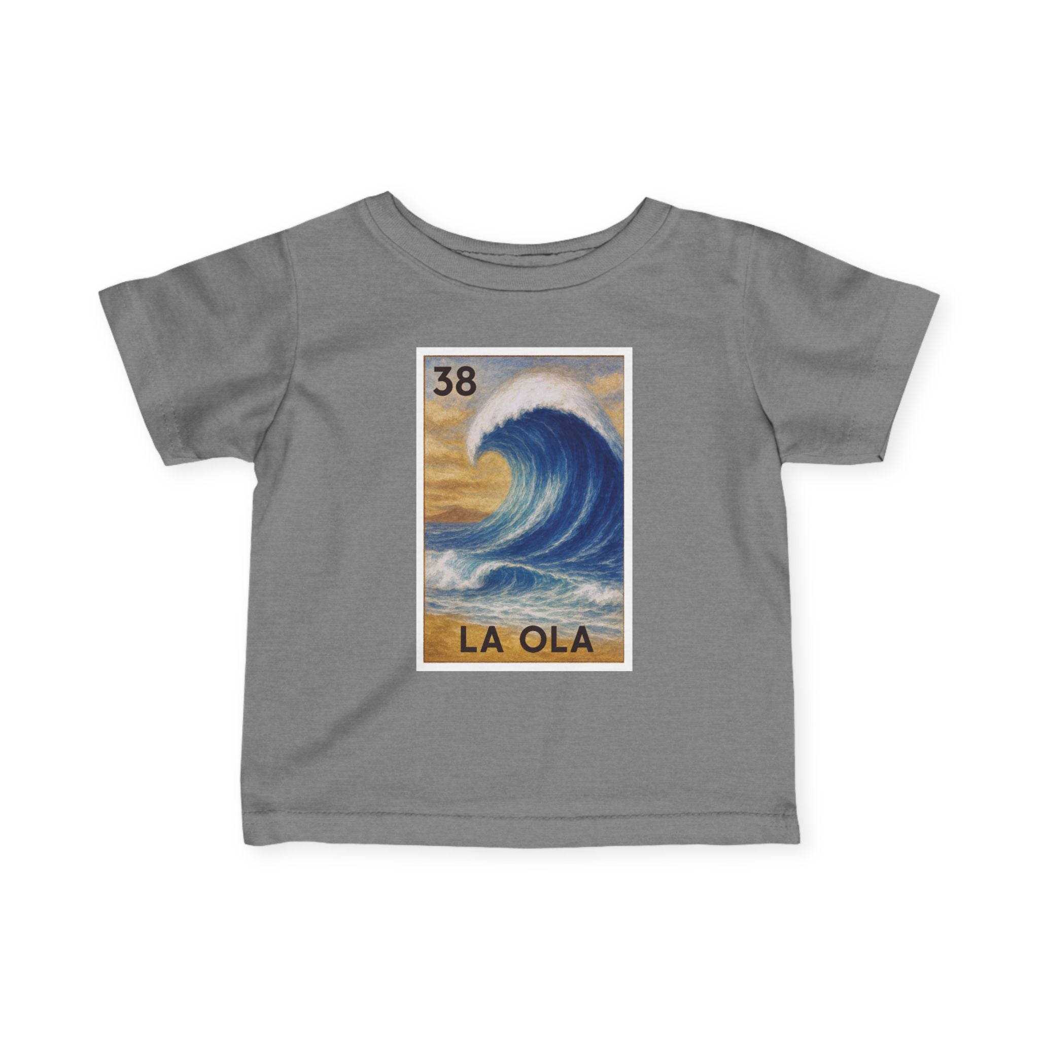 Wave Lotería - Infant 100% Cotton T-Shirt (La Ola)