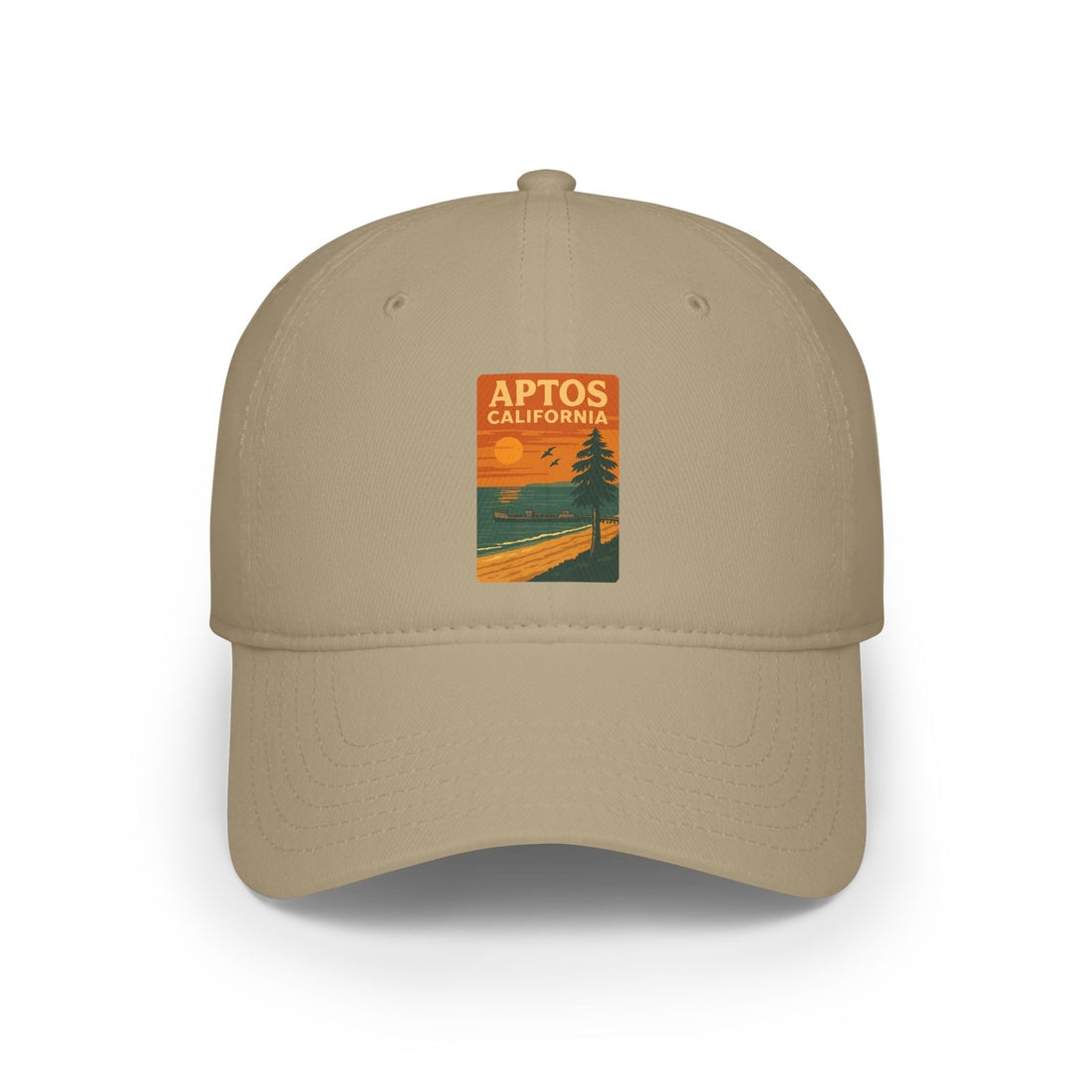 Aptos California Sunset - 100% Cotton Baseball Cap