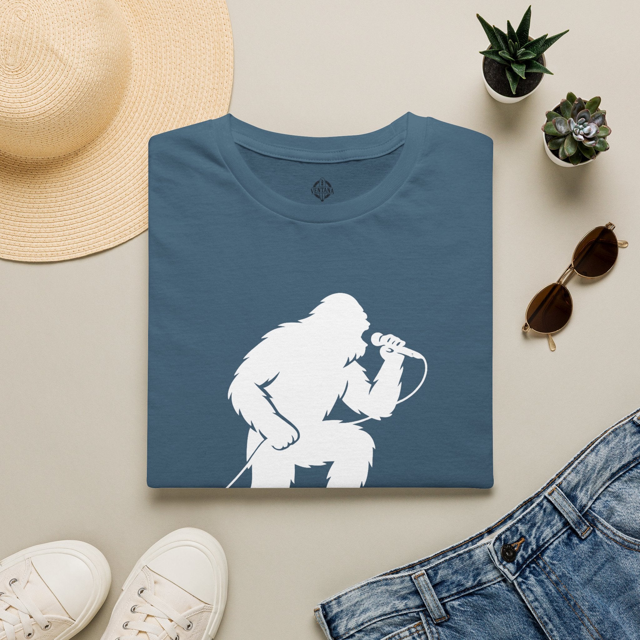 Ventana Ampedsquatch Unisex - U.S. Cotton T-Shirt