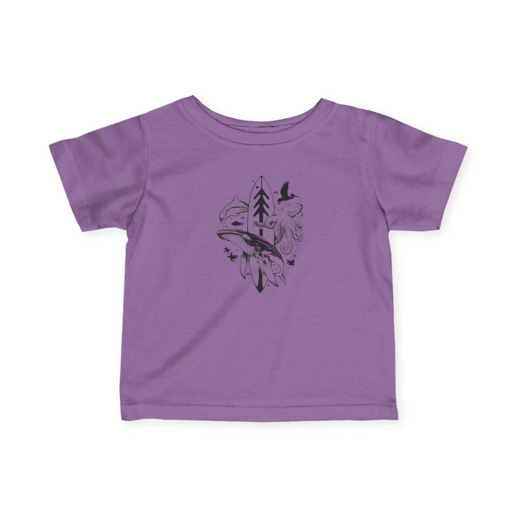 Ventana Monterey Bay by Thiago Bianchini - Infant 100% Cotton T-Shirt