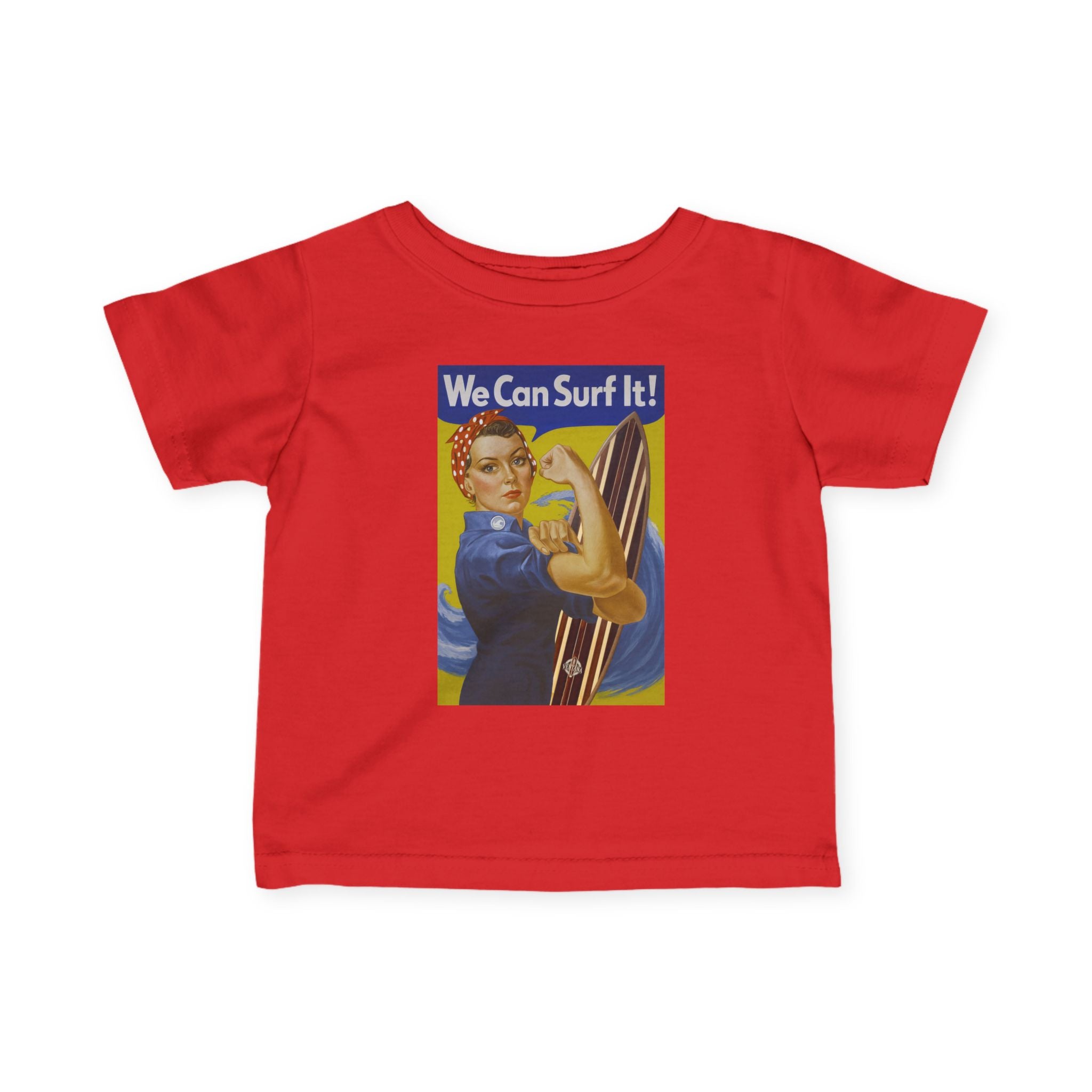 Rosie the Surfer - Infant 100% Cotton T-Shirt