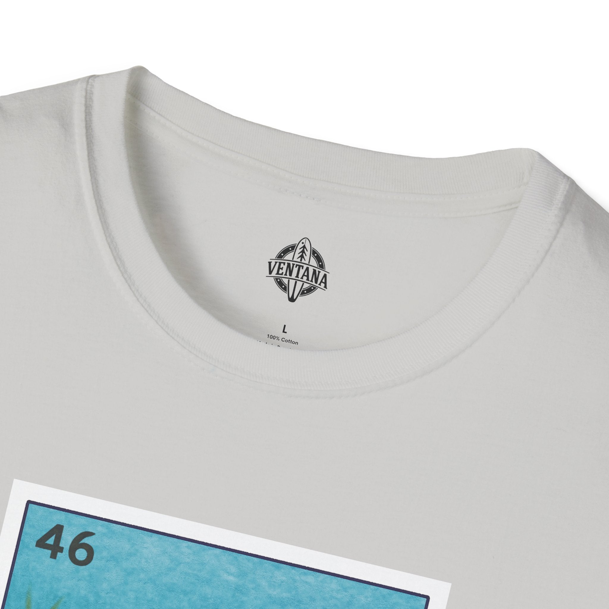 Turtle Lotería Unisex - Soft Style U.S. Cotton T-Shirt (La Tortuga)