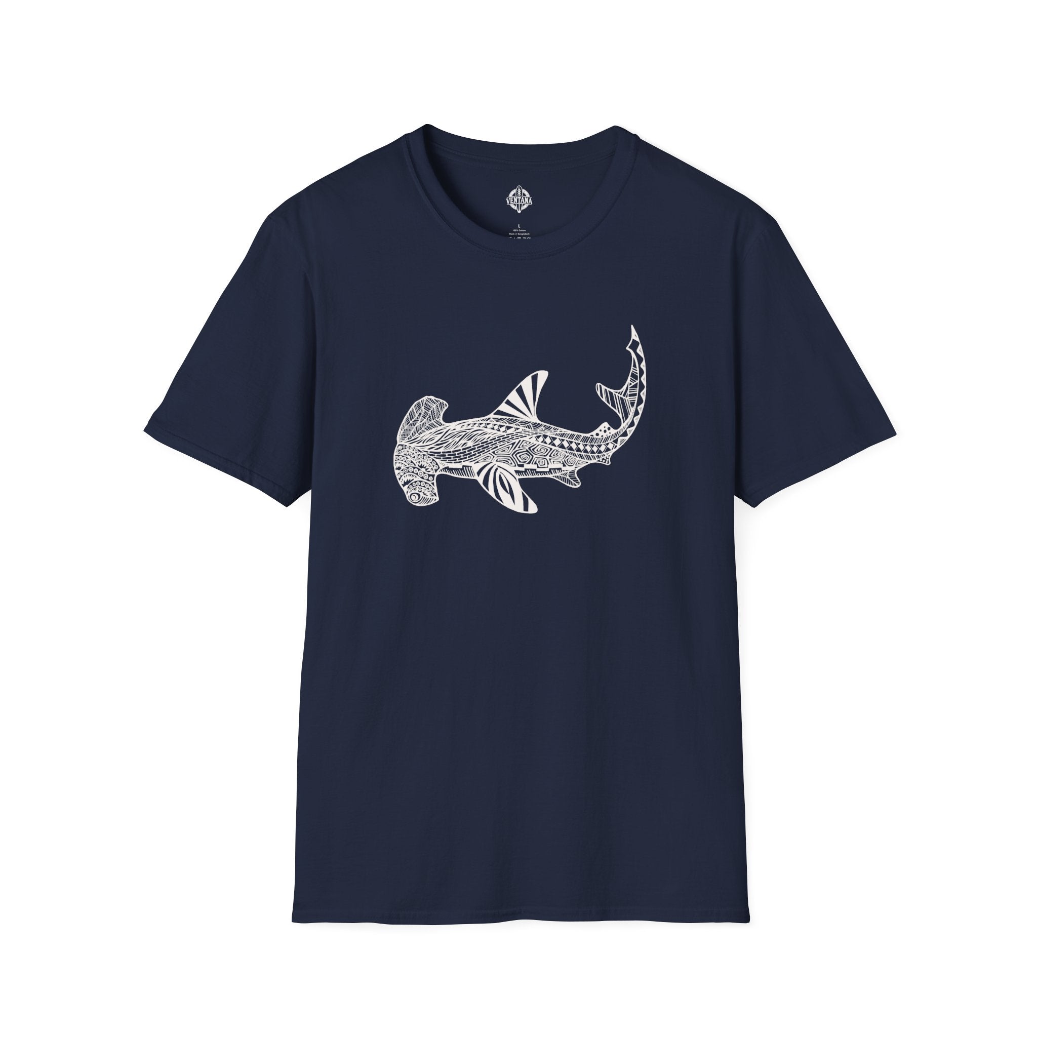 Ventangle Hammerhead Unisex - Soft Style U.S. Cotton T-Shirt