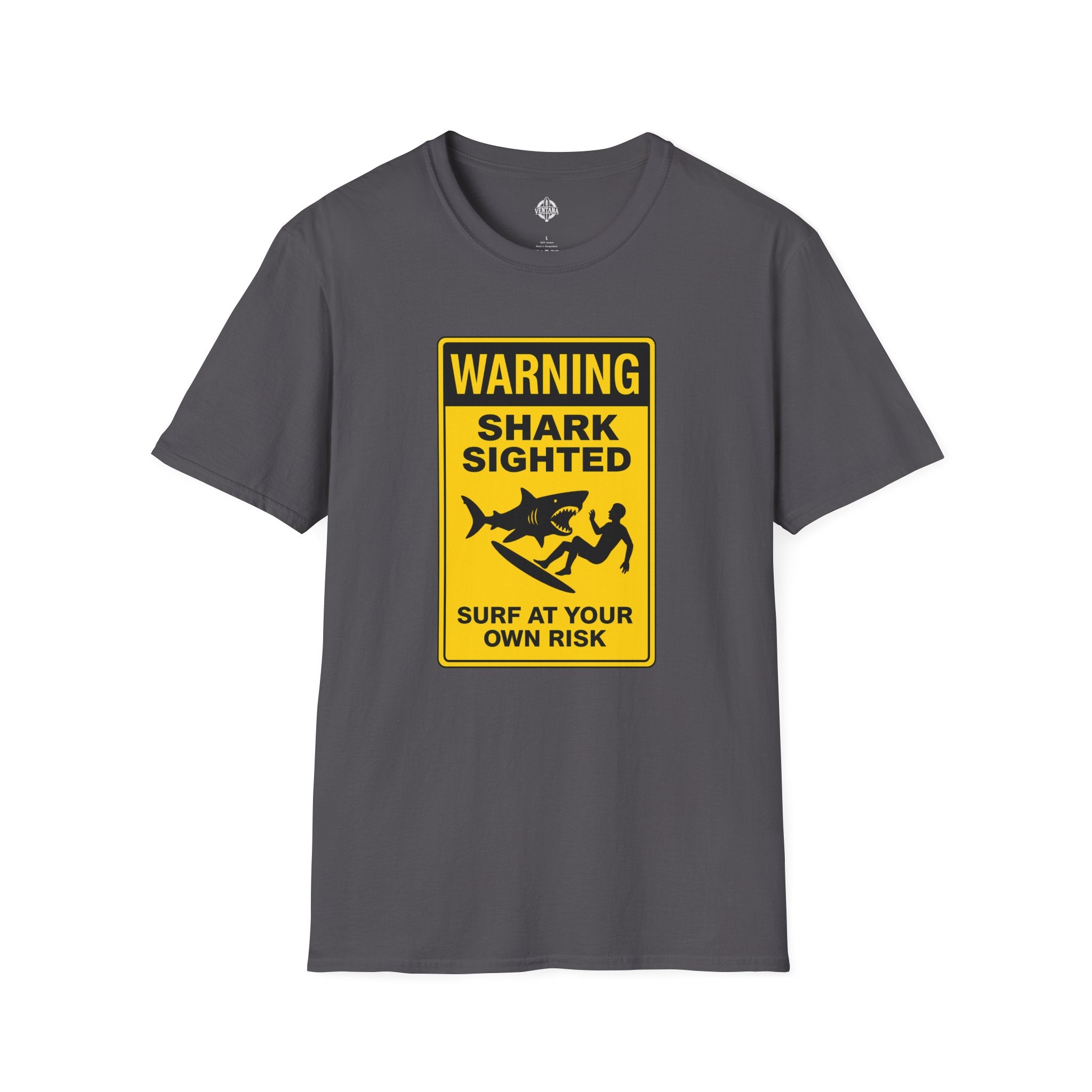 Shark Sighted Unisex - Soft Style U.S. Cotton T-Shirt