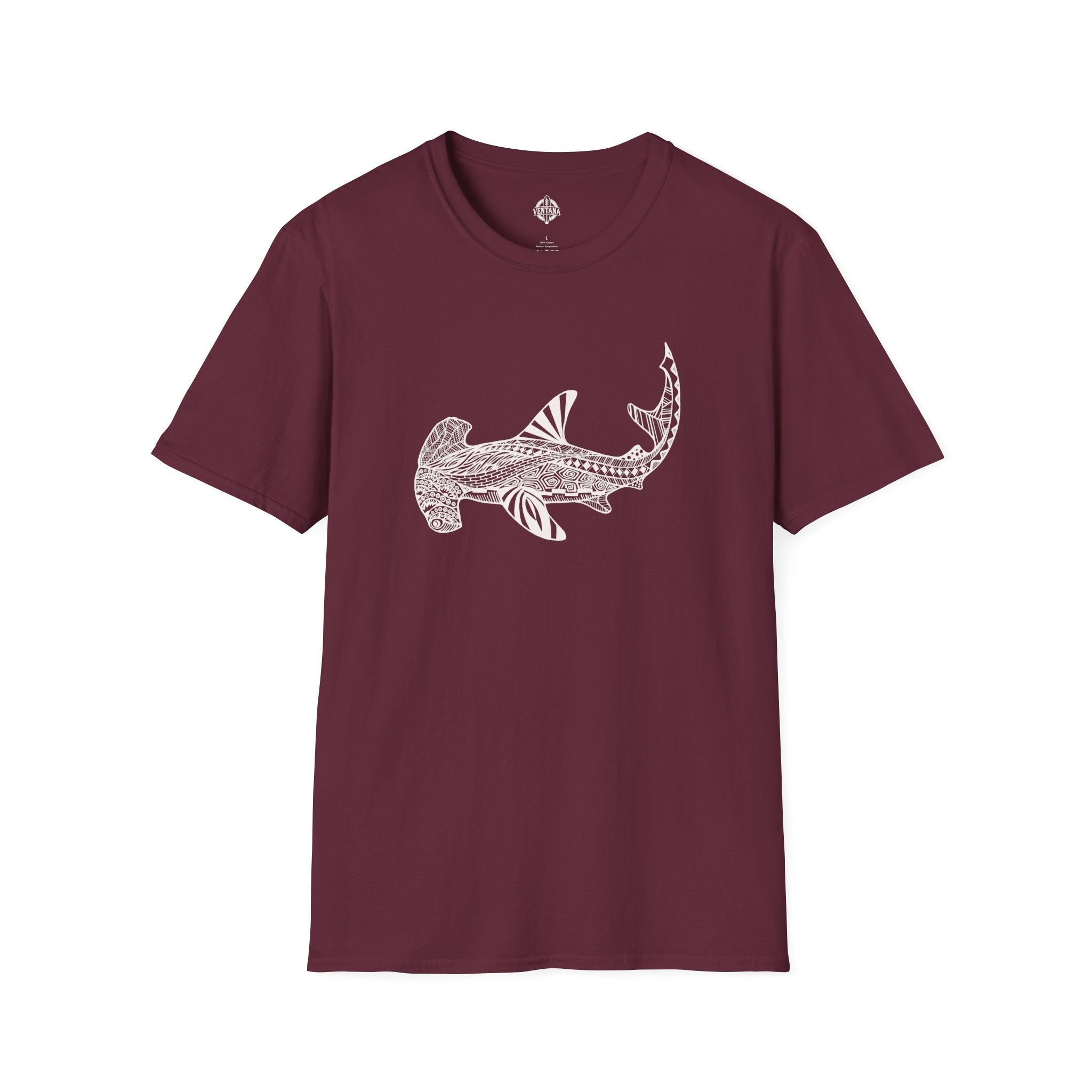 Ventangle Hammerhead Unisex - Soft Style U.S. Cotton T-Shirt