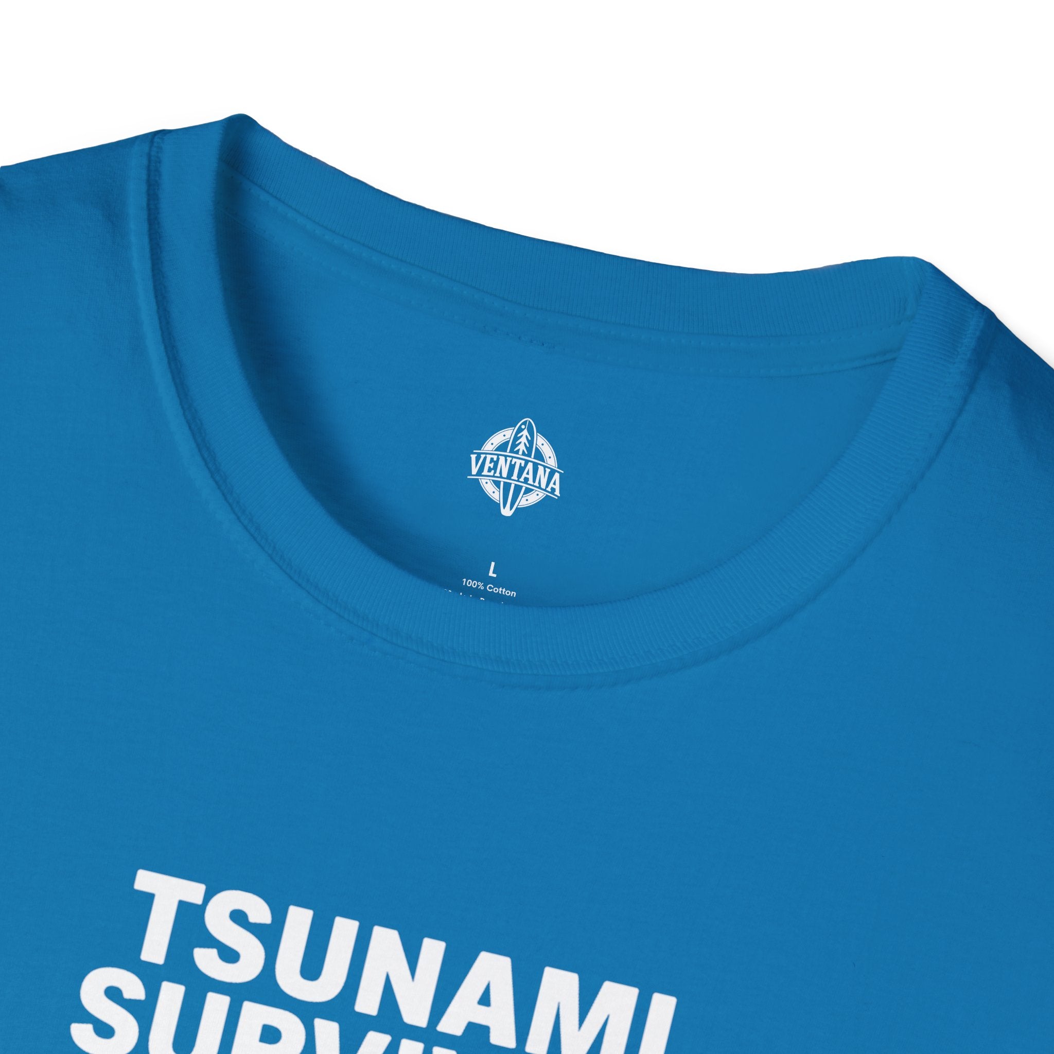 Tsunami Survivor Unisex - Soft Style U.S. Cotton T-Shirt