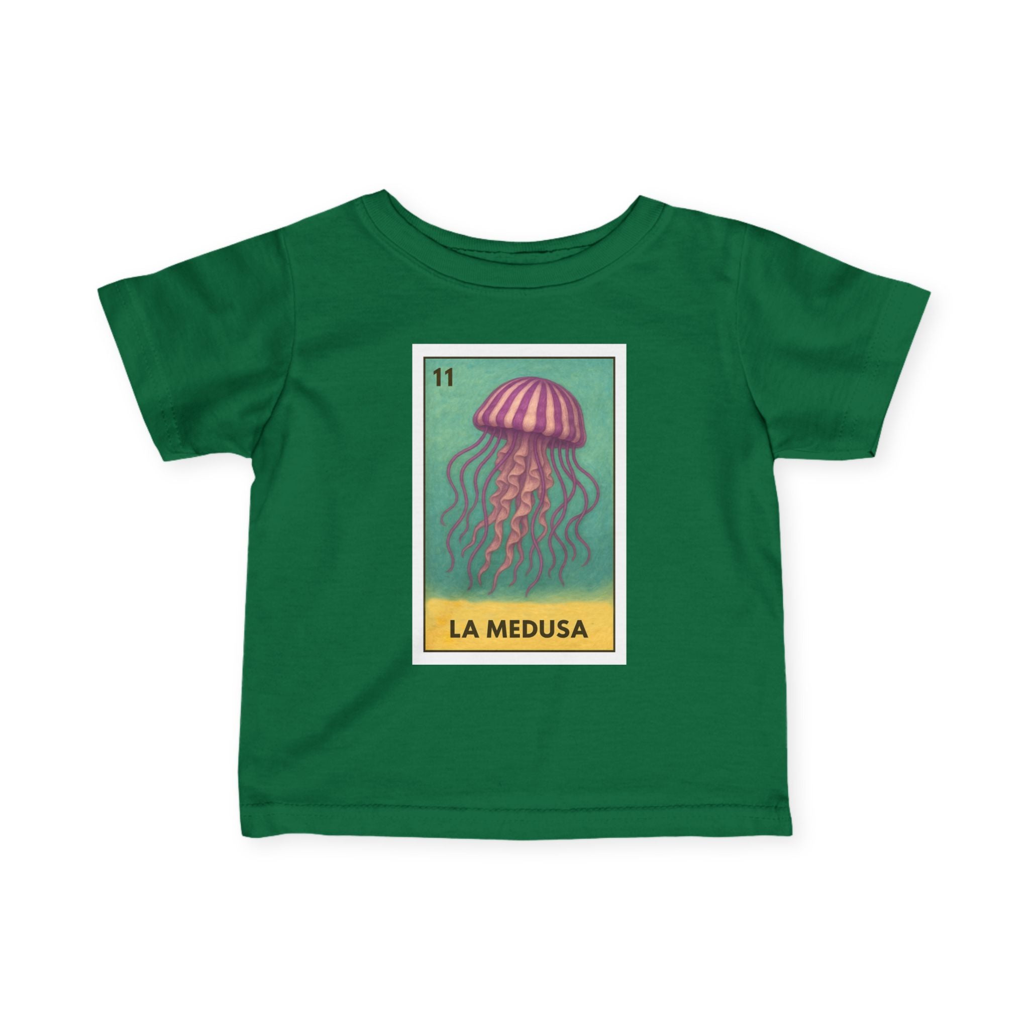 Sea Jelly Lotería - Infant 100% Cotton T-Shirt (La Medusa)