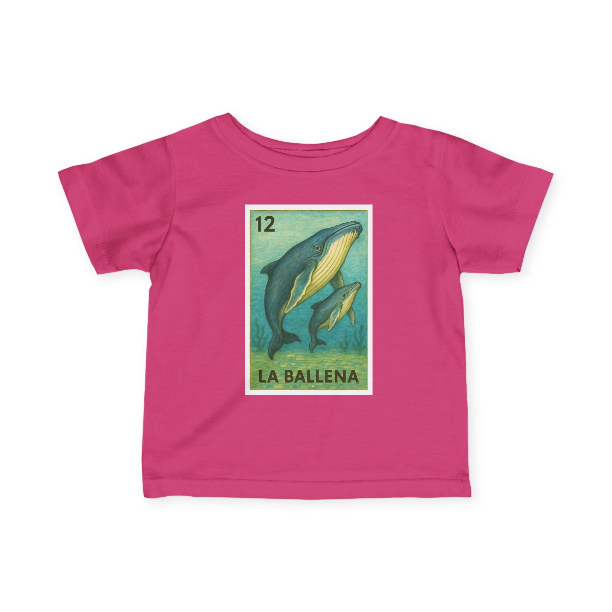 Whale Lotería - Infant 100% Cotton T-Shirt (La Ballena)