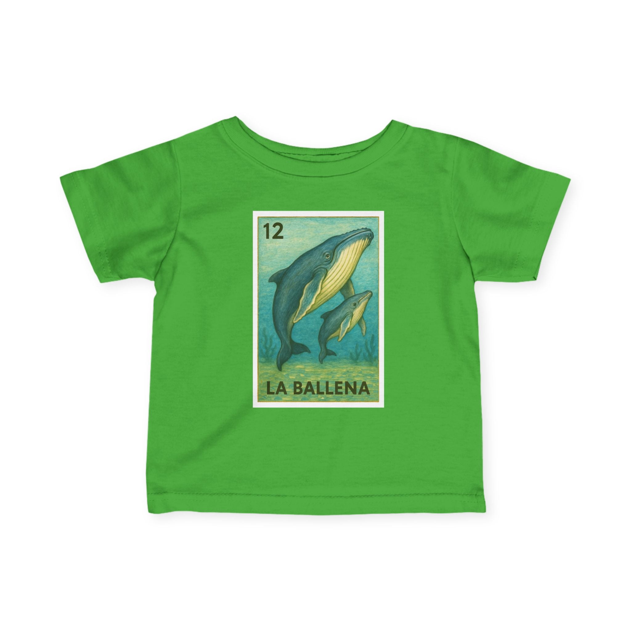 Whale Lotería - Infant 100% Cotton T-Shirt (La Ballena)