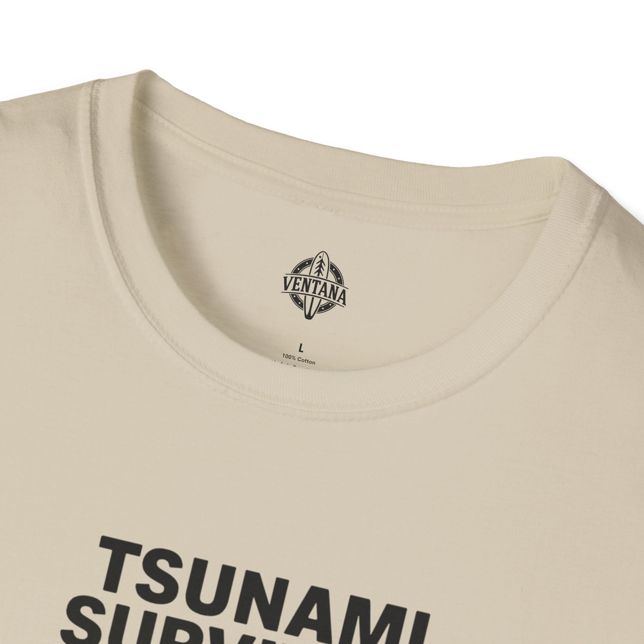 Tsunami Survivor Unisex - Soft Style U.S. Cotton T-Shirt