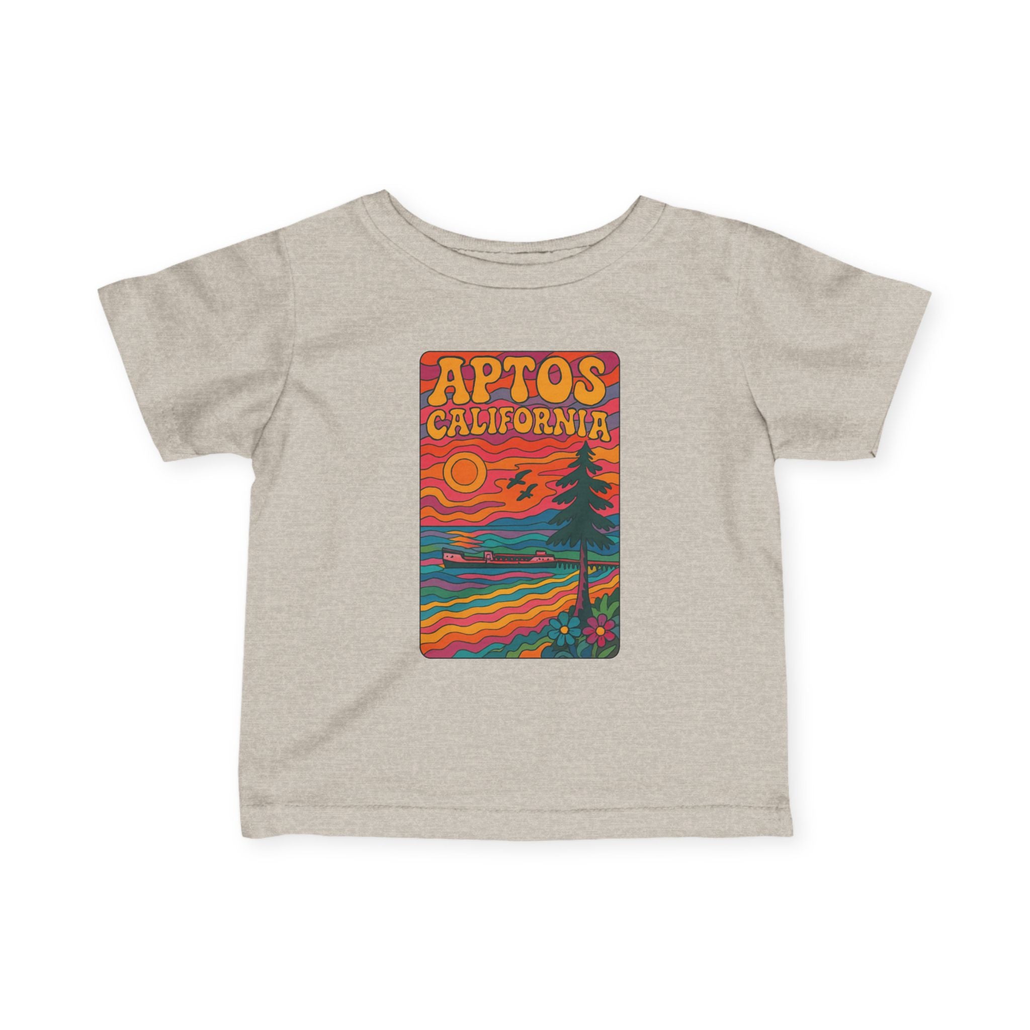 Aptos California Psychedelic - Infant 100% Cotton T-Shirt