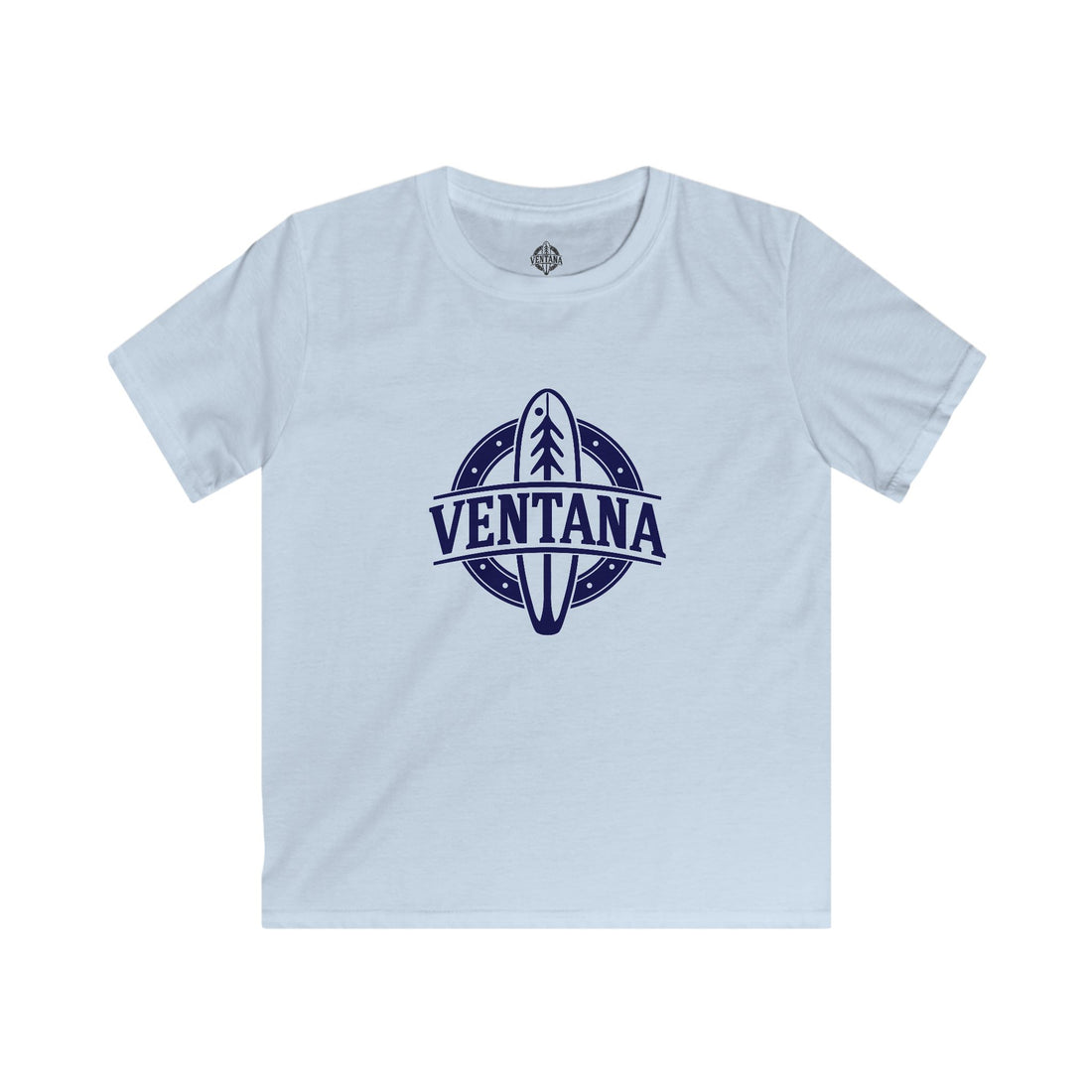 Ventana Treefish Logo Kids - Soft Style U.S. Cotton T-Shirt