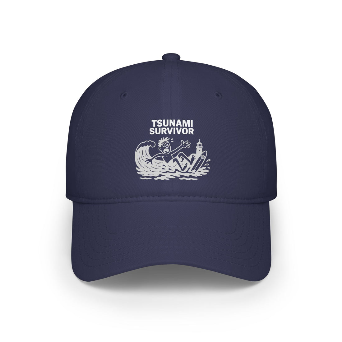 Tsunami Survivor - 100% Cotton Baseball Cap