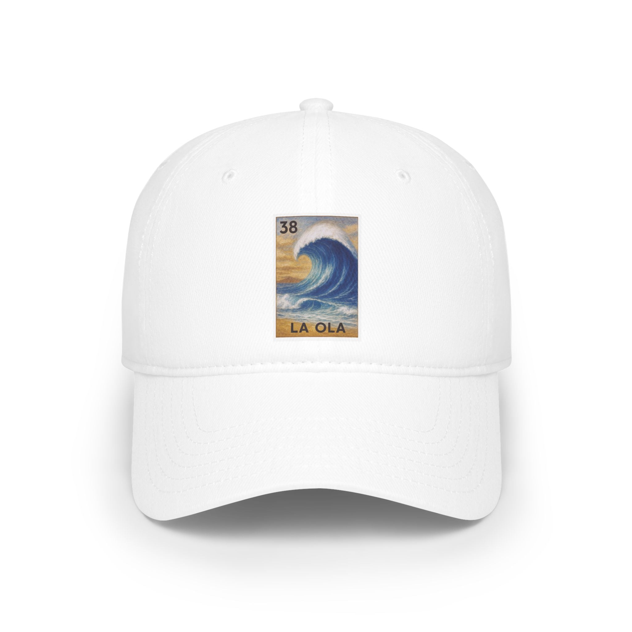 Wave Lotería Unisex - 100% Cotton Baseball Cap (La Ola)