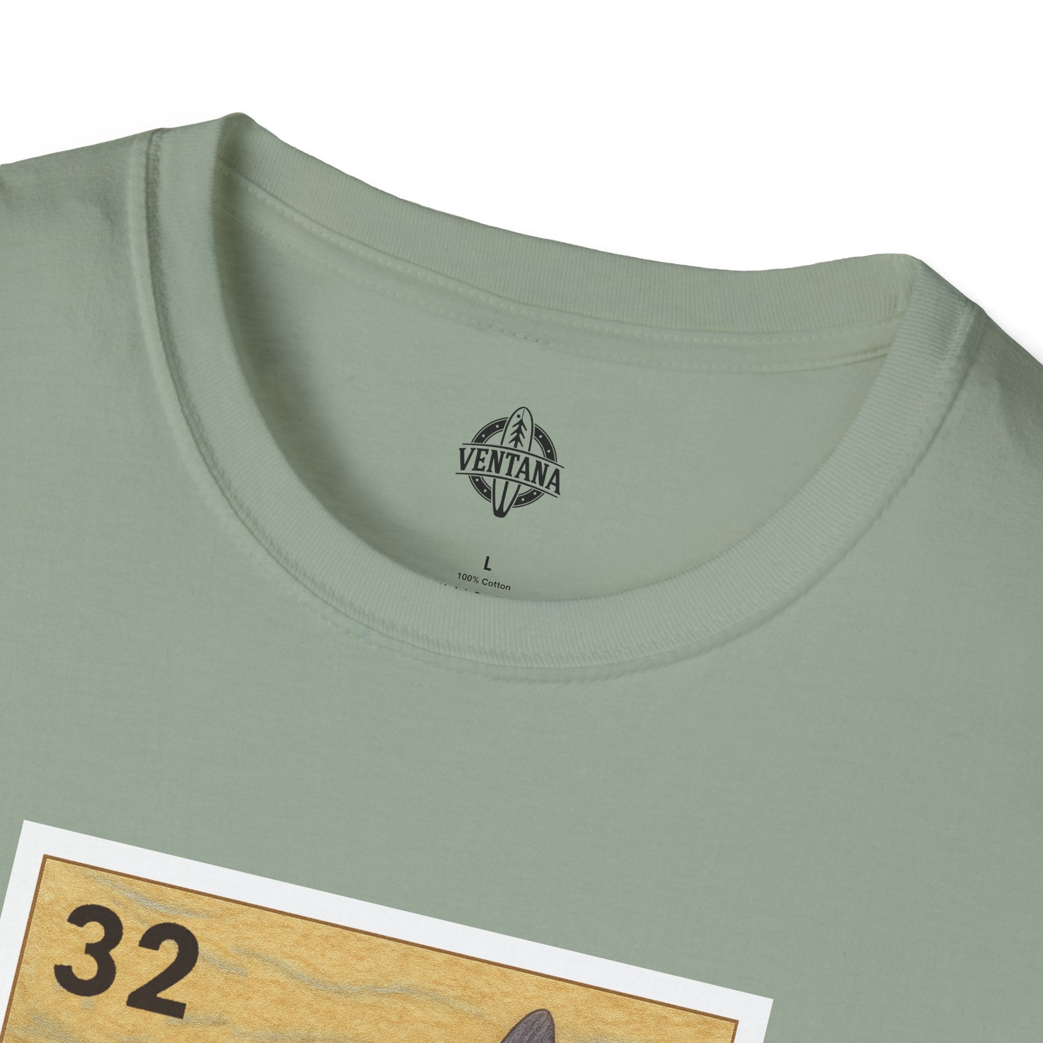 Sunfish Lotería Unisex - Soft Style U.S. Cotton T-Shirt (El Pez Luna)